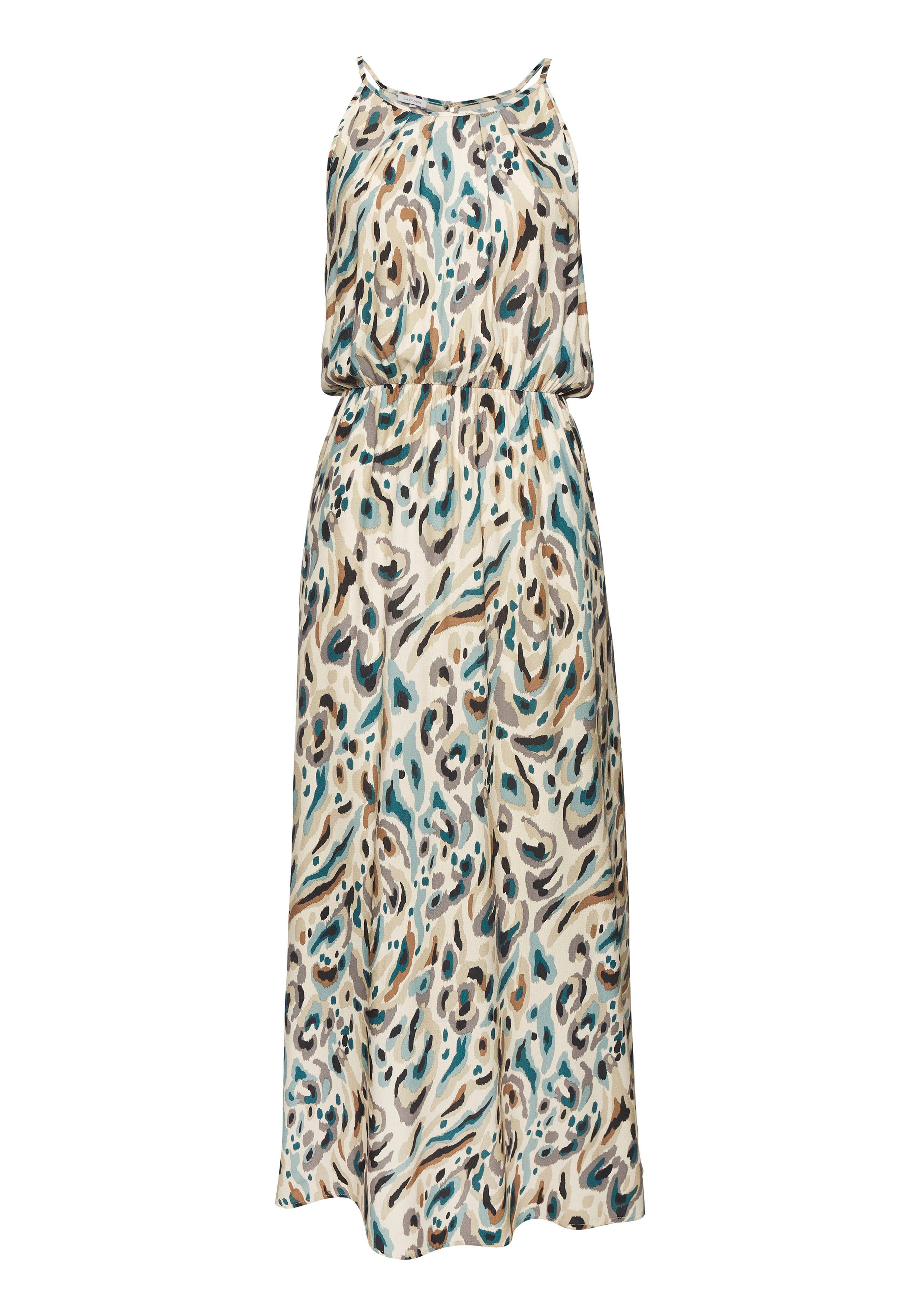 Lascana Maxi-jurk van geweven viscose lichte zomerjurk met aloverprint