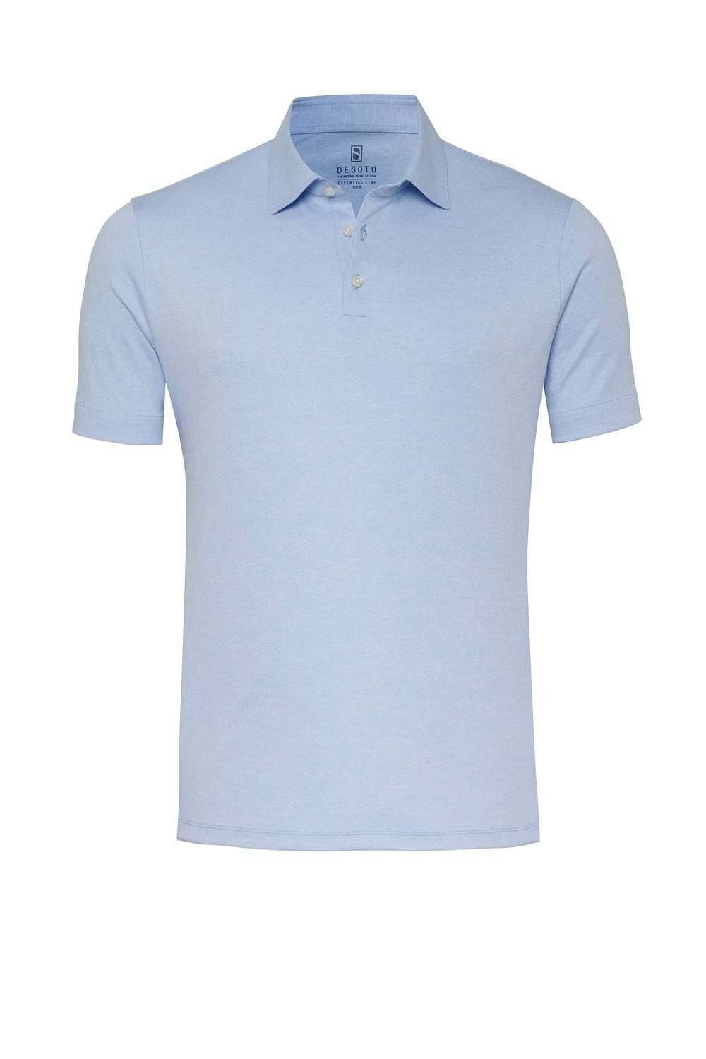 Desoto Poloshirt Jersey polo Essential Kent half lange mouw