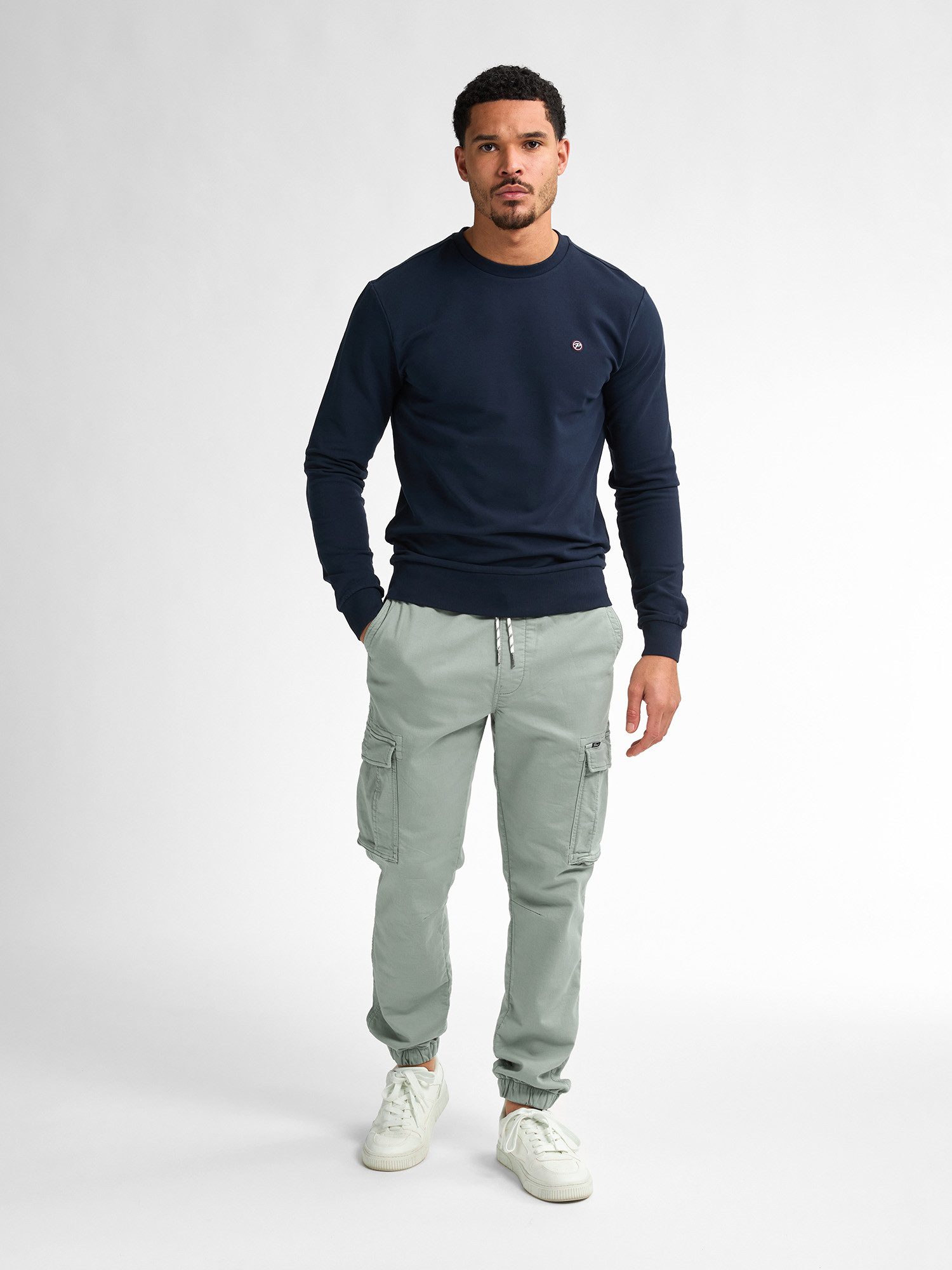 Petrol Industries Sweatshirt met geborduurd logo