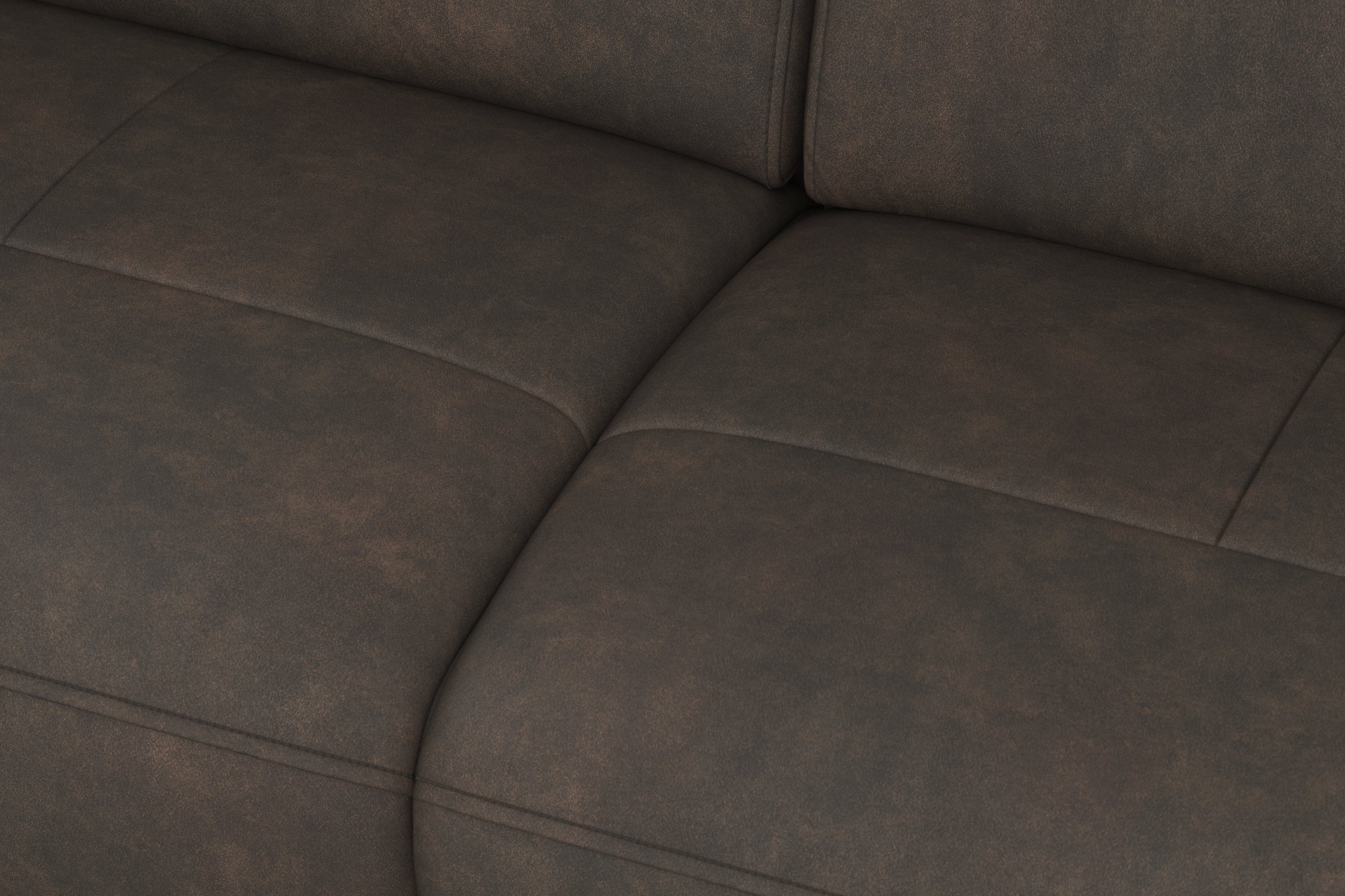 sit&more Hoekbank Freetown L-vorm met verstelbare hoofdsteun en comfortabele binnenvering