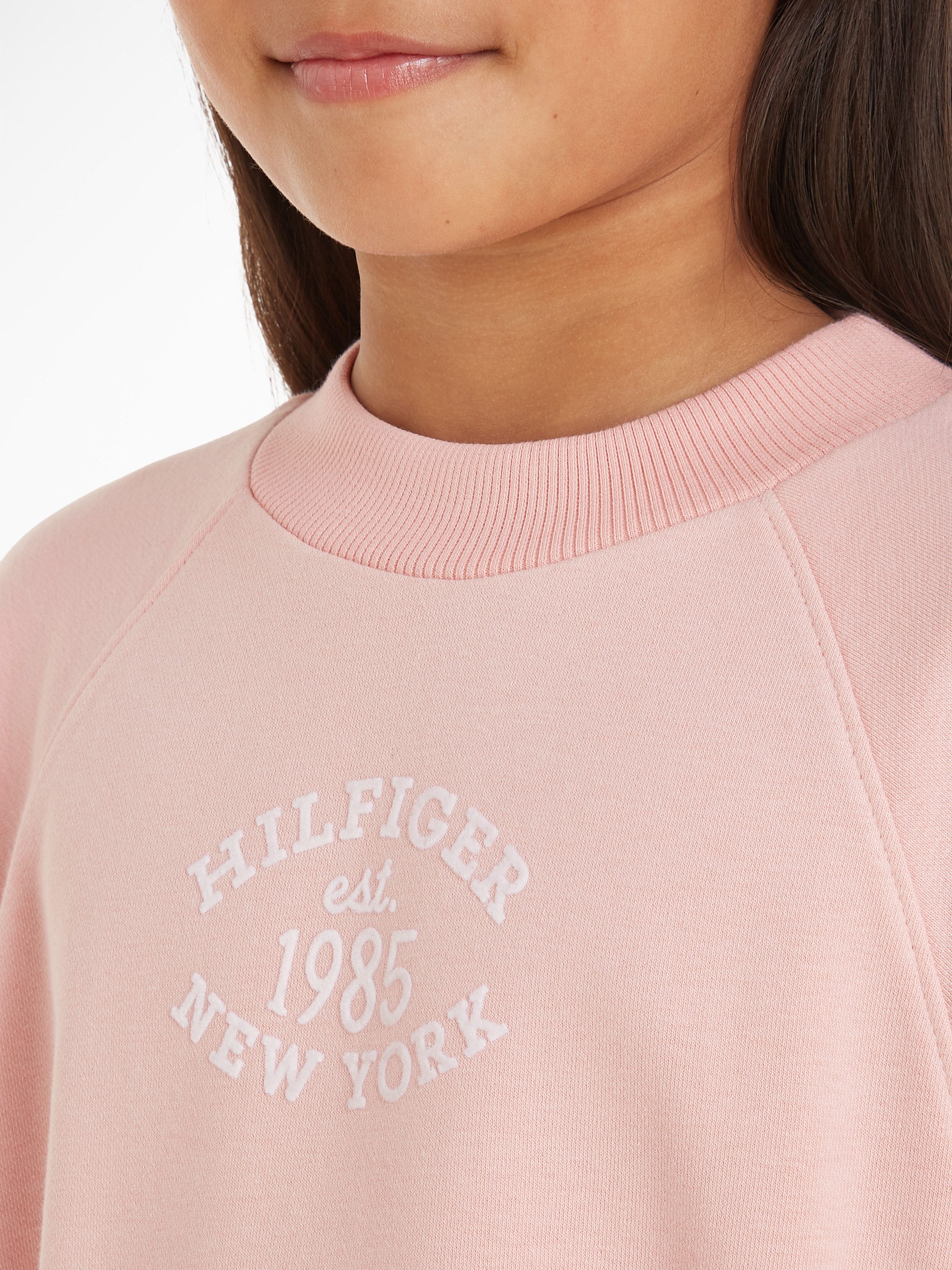 Tommy Hilfiger Sweatjurk MONOTYPE DRESS LS Kinderen tot 16 jaar