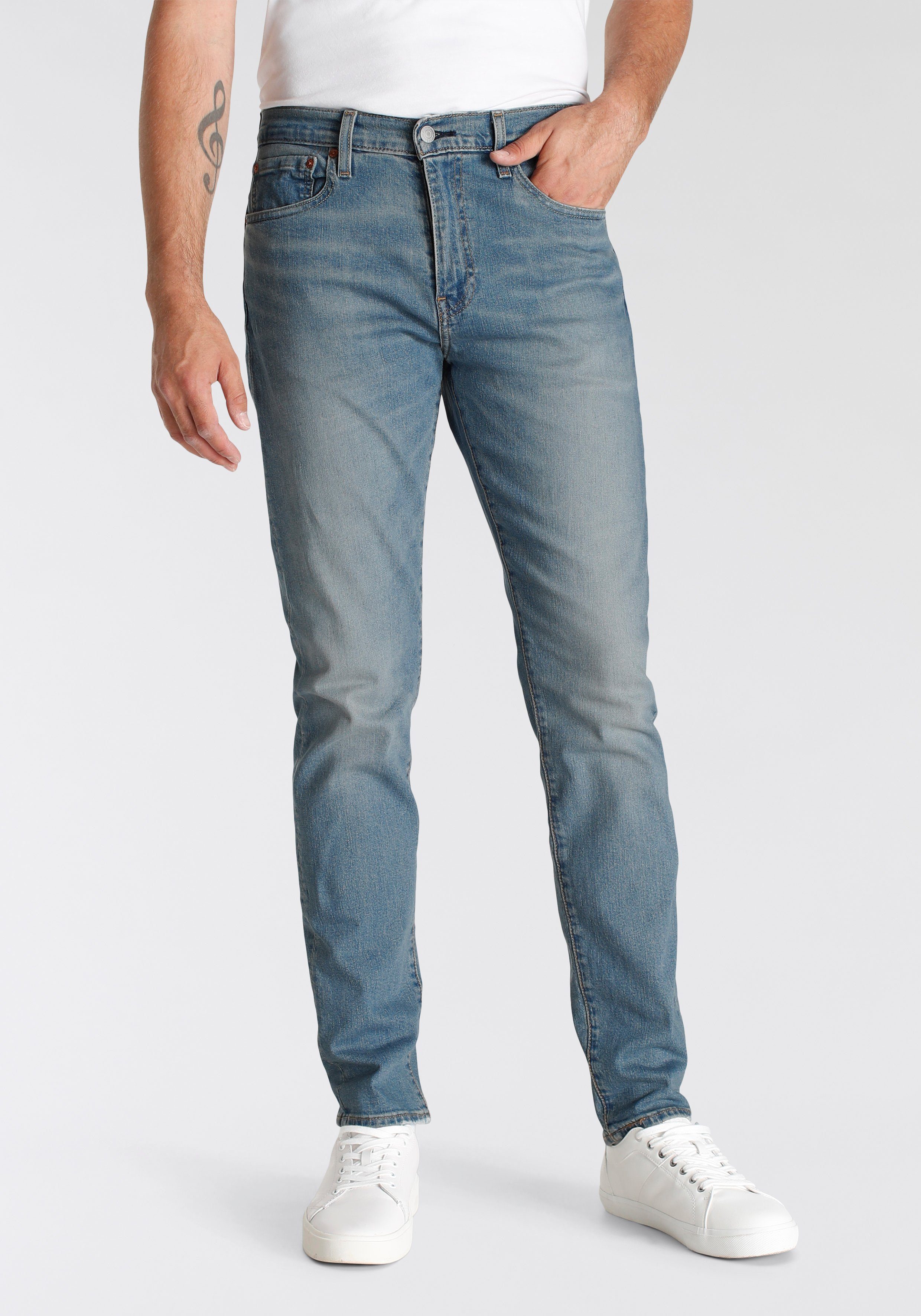 Levi's Tapered jeans 512 Slim Taper Fit heren tapered jeans maat 36 blauw