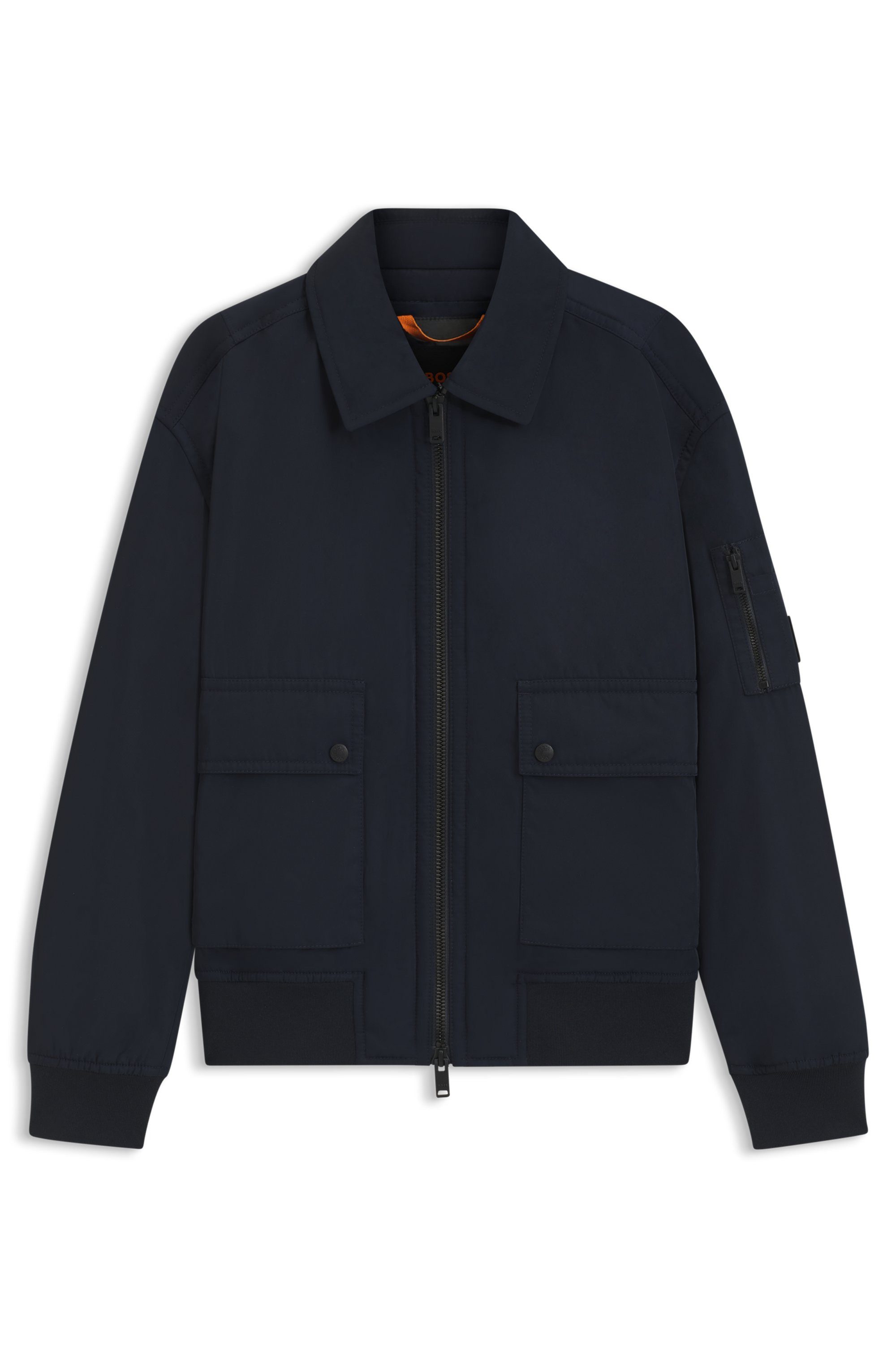 Boss Orange Blouson Oking met een afneembare kraag