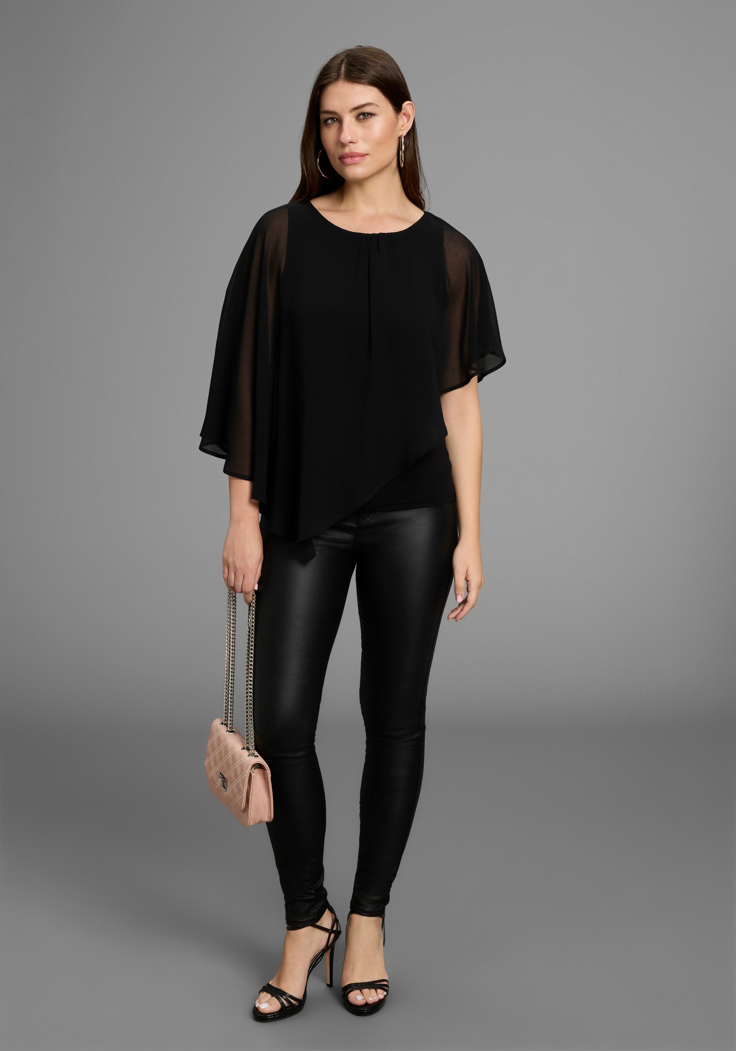Laura Scott Chiffon blouse voor feestelijke gelegenheden