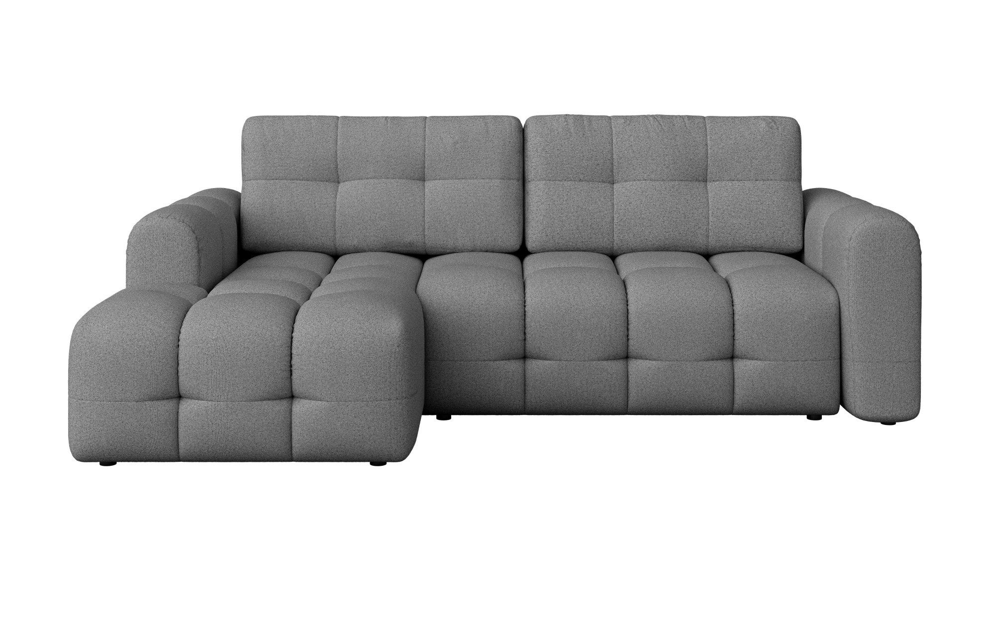 INOSIGN Hoekbank Manilla, optioneel met bedfunctie, B/D/H 265/170/91 cm L-vorm met recamiere rechts/links bestelbaar, golfondersteuning