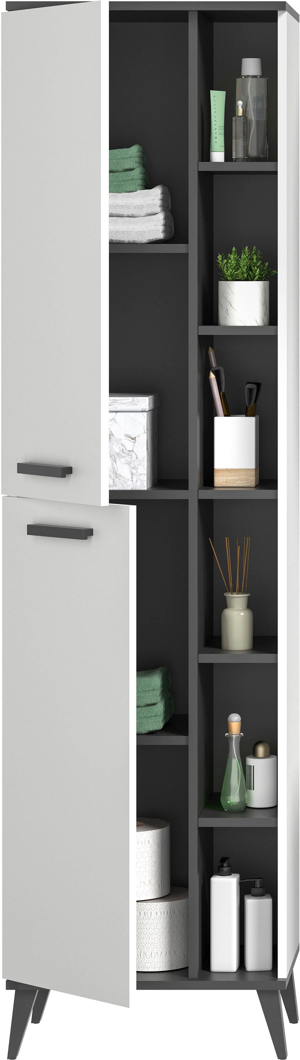 welltime Hoge kast Torun Badkamermeubel, breedte 50 cm