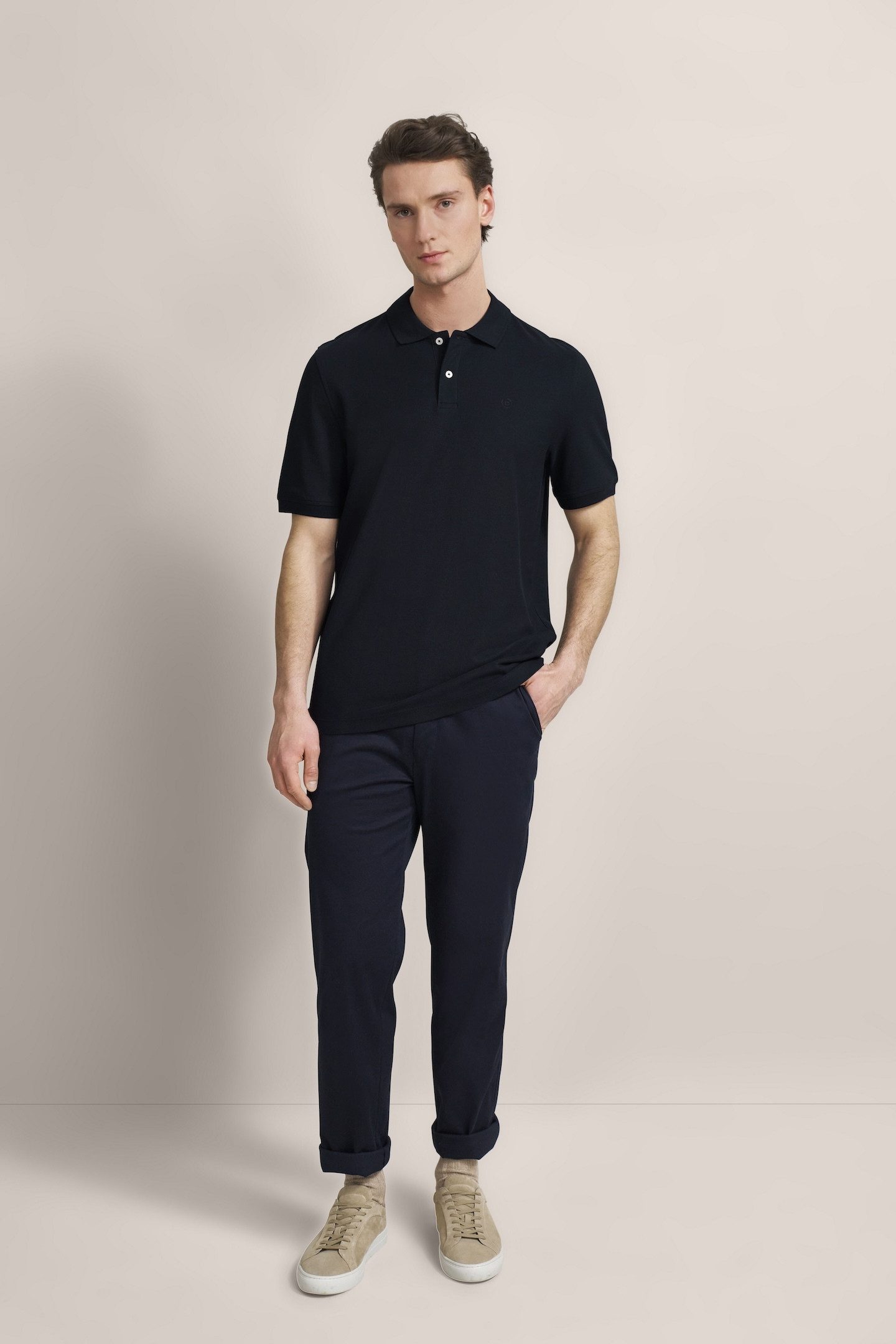 Bugatti Poloshirt met aansluitende pasvorm
