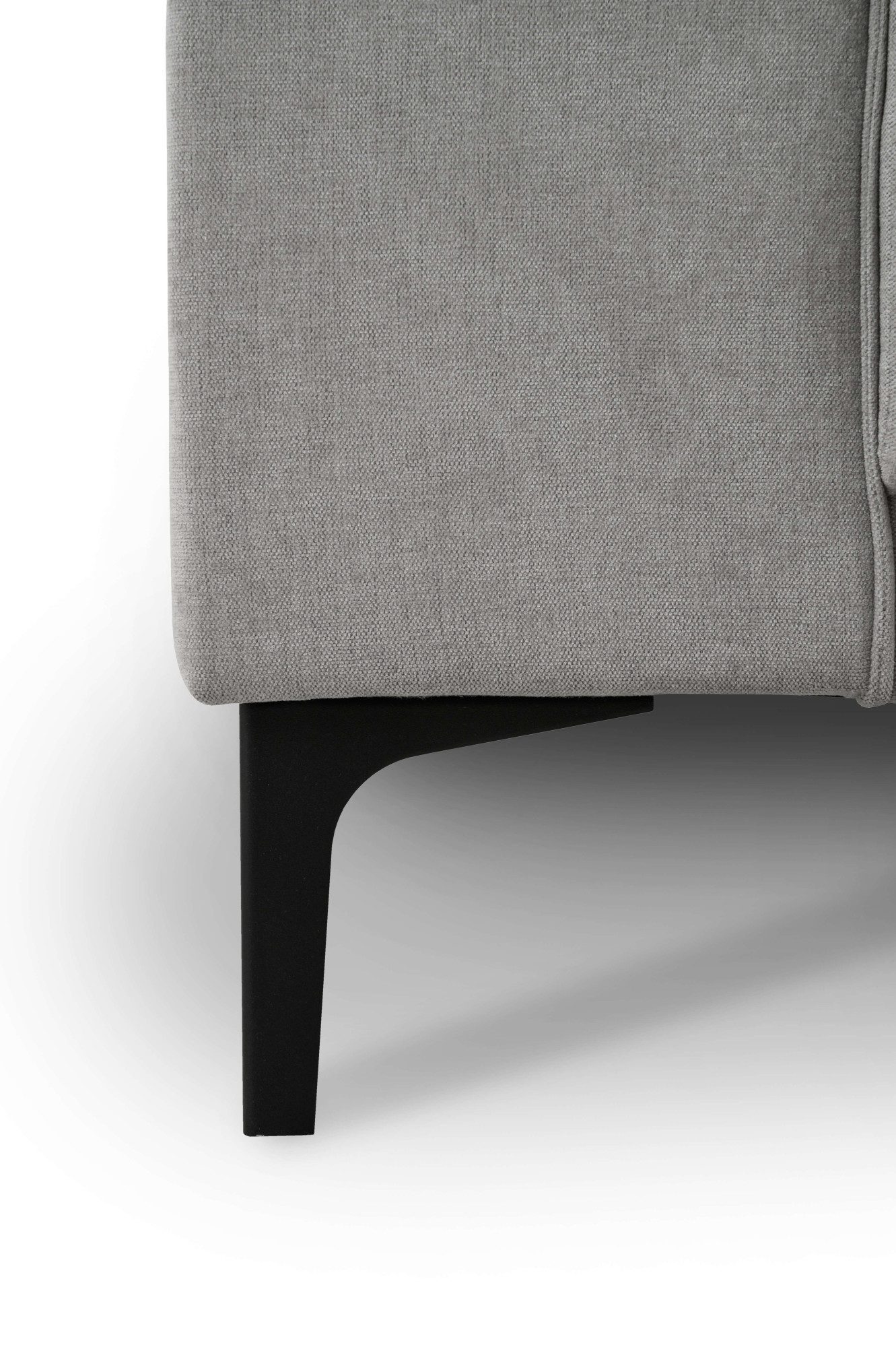 Places of Style Hoekbank Oland, structuur, platweefsel, luxe microvezel, bouclé