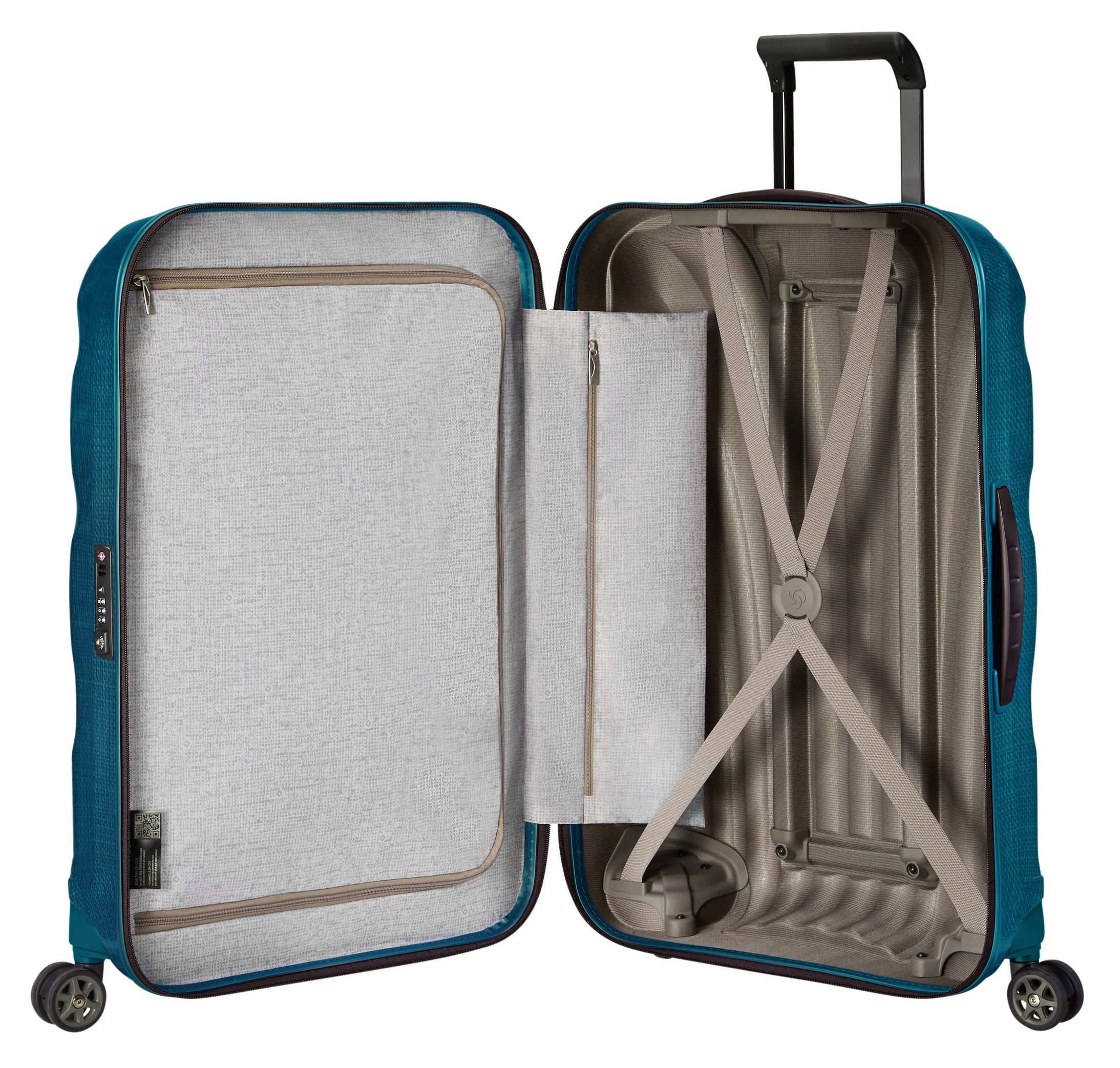Samsonite Hardshell-trolley C-LITE, verschillende maten en kleuren Reiskoffer incheckbagage trolley TSA-cijferslot gemaakt in Europa