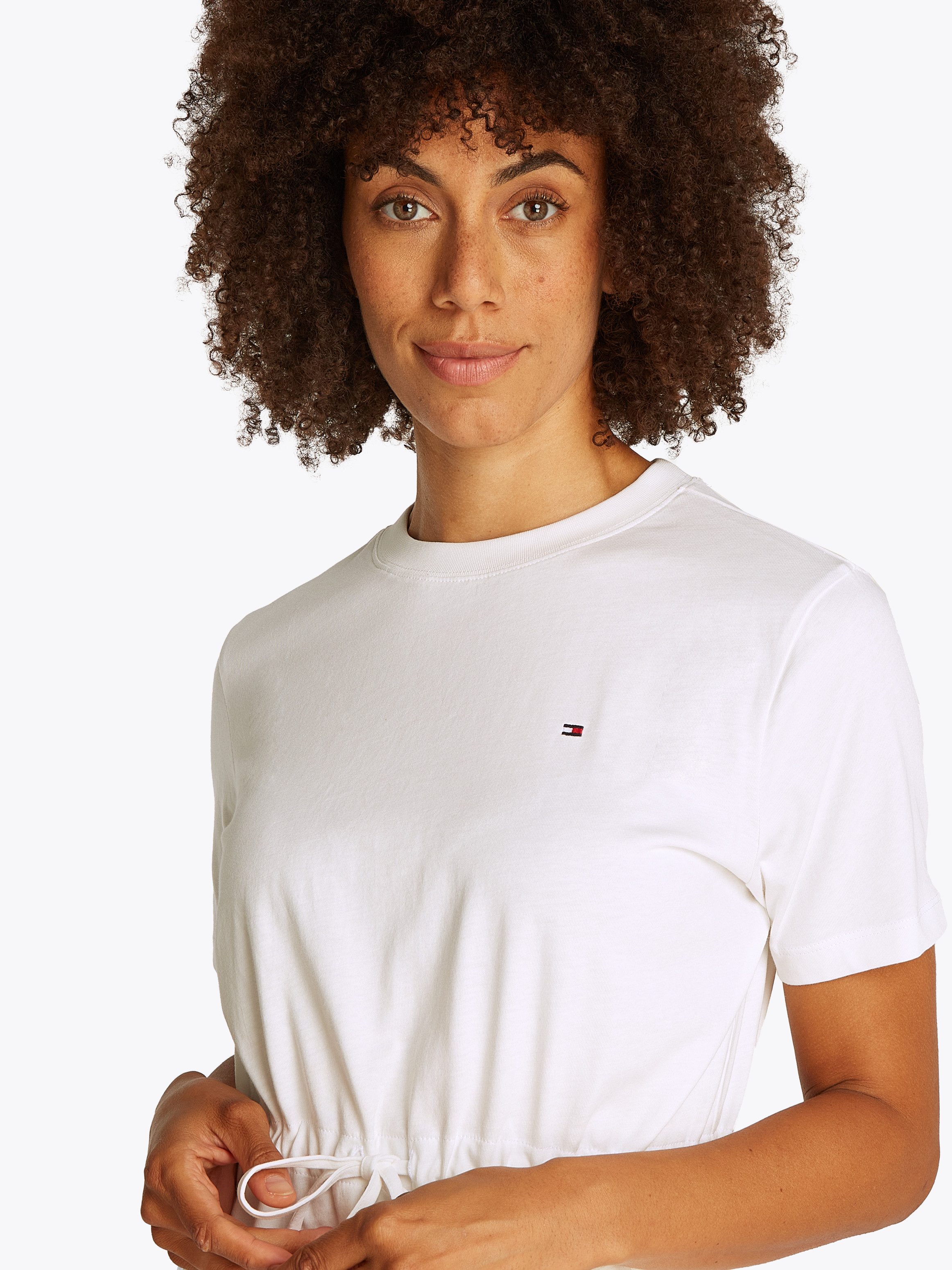 Tommy Hilfiger Shirtjurk HILFIGER TEE DRESS