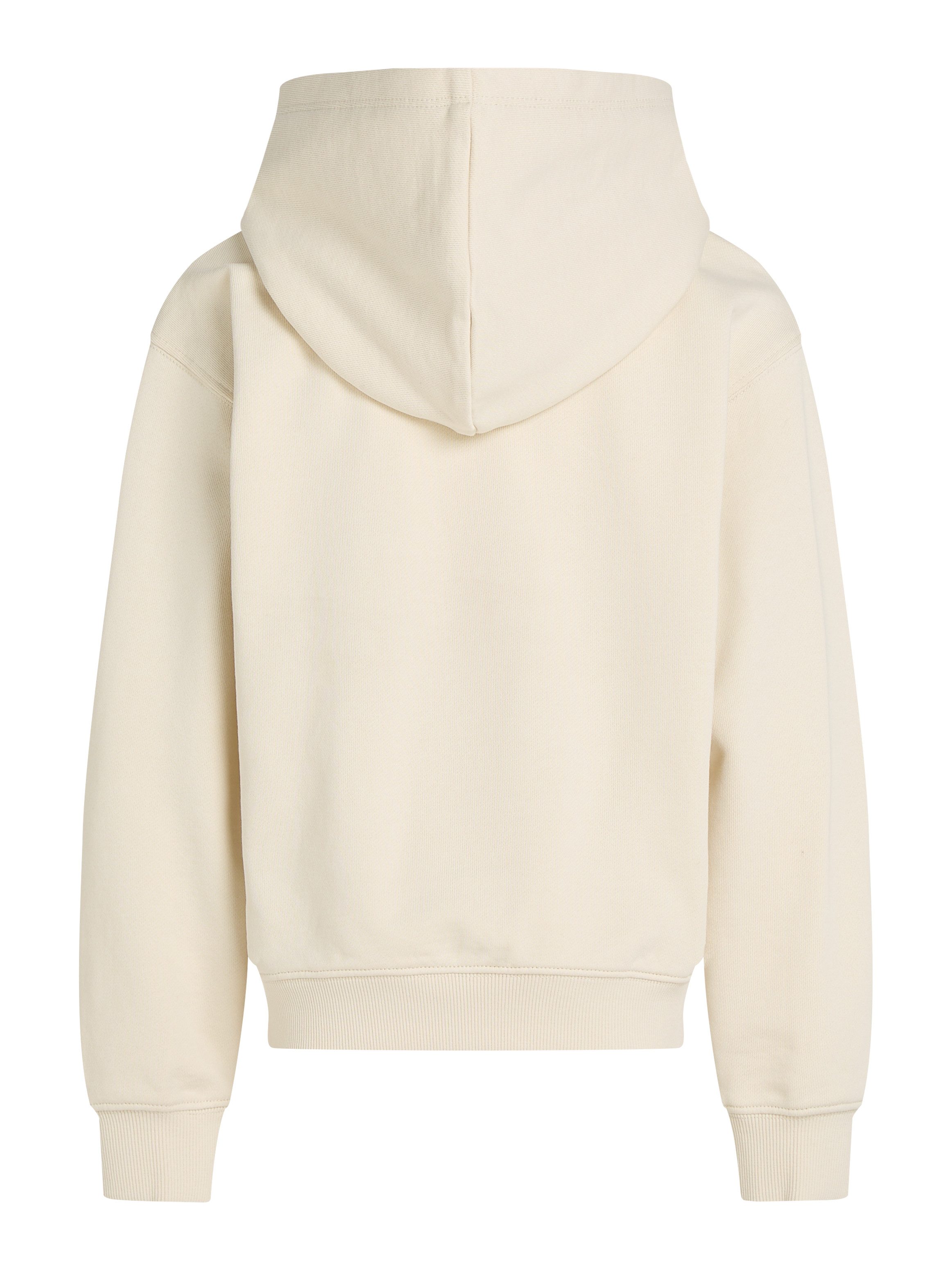Calvin Klein Sweatshirt LARGE SHIFTED CK HOODIE voor kinderen tot 16 jaar met logo-opdruk