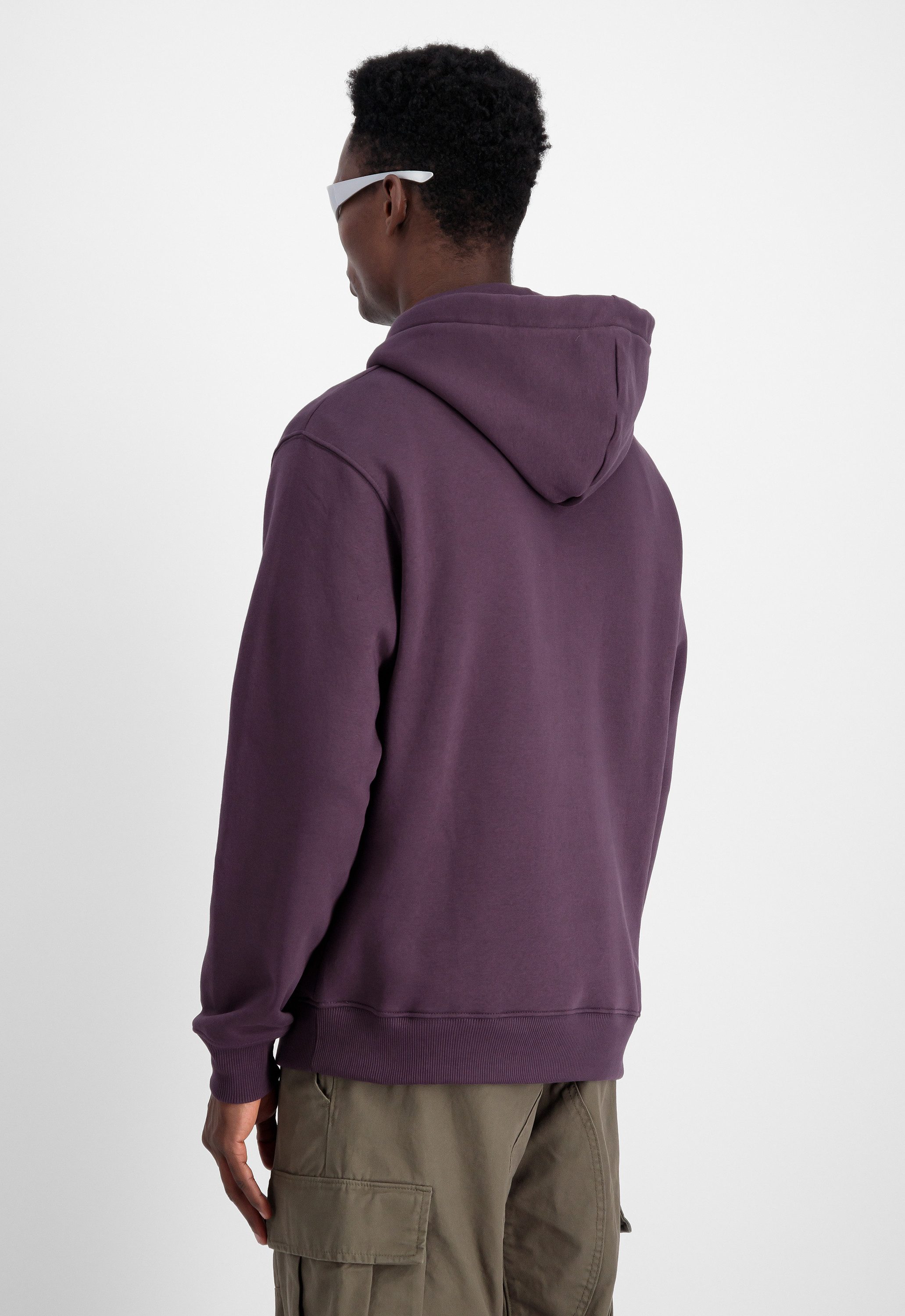 Alpha Industries Hoodie Alpha Industries Men - Hoodies Basic Hoodie Rubber