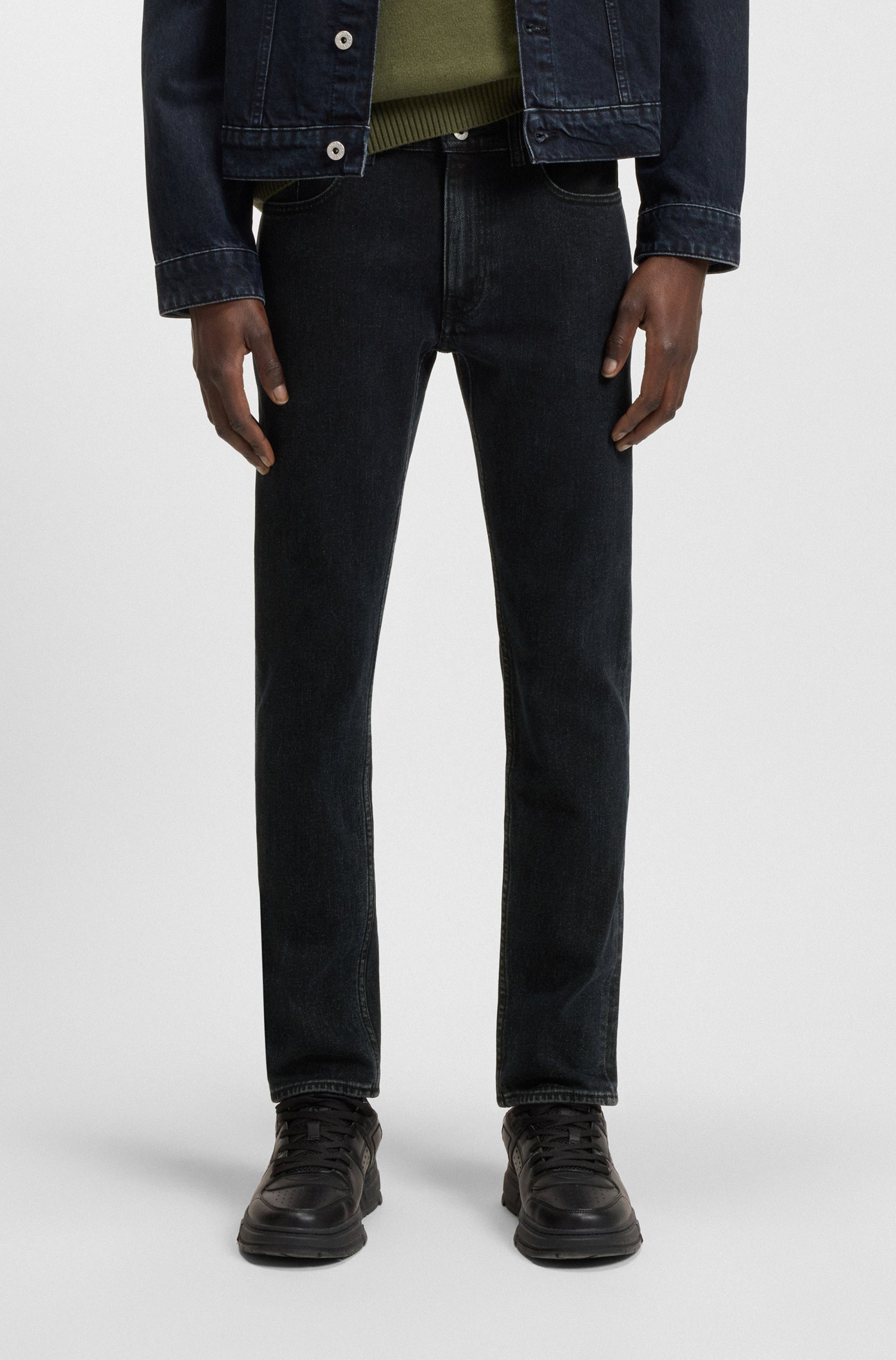HUGO Blue Slim fit jeans Zane extra slim fit