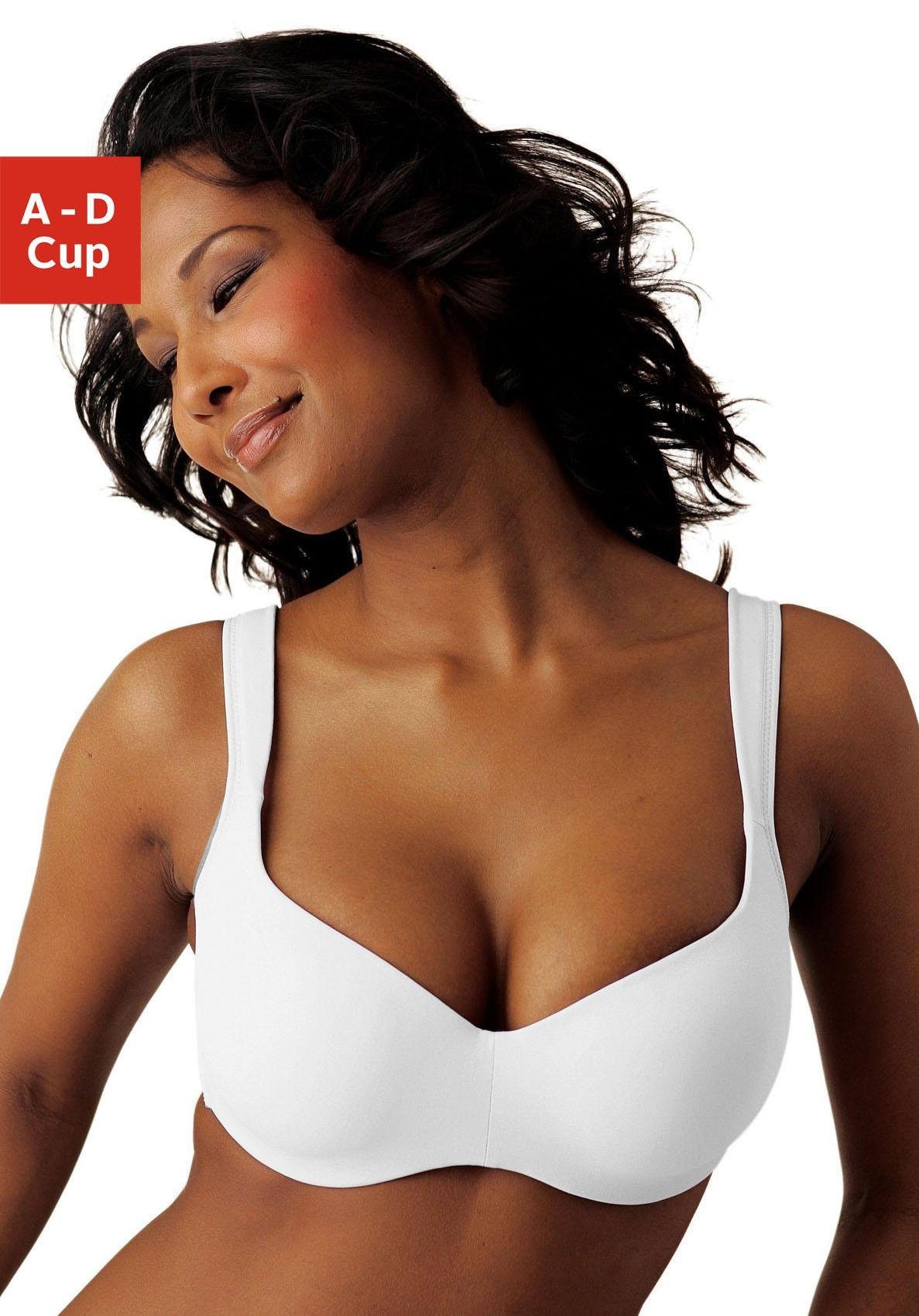 Nuance Bh met steuncups Optimizer met beugel dames voorgevormde bh's maat 100 B wit