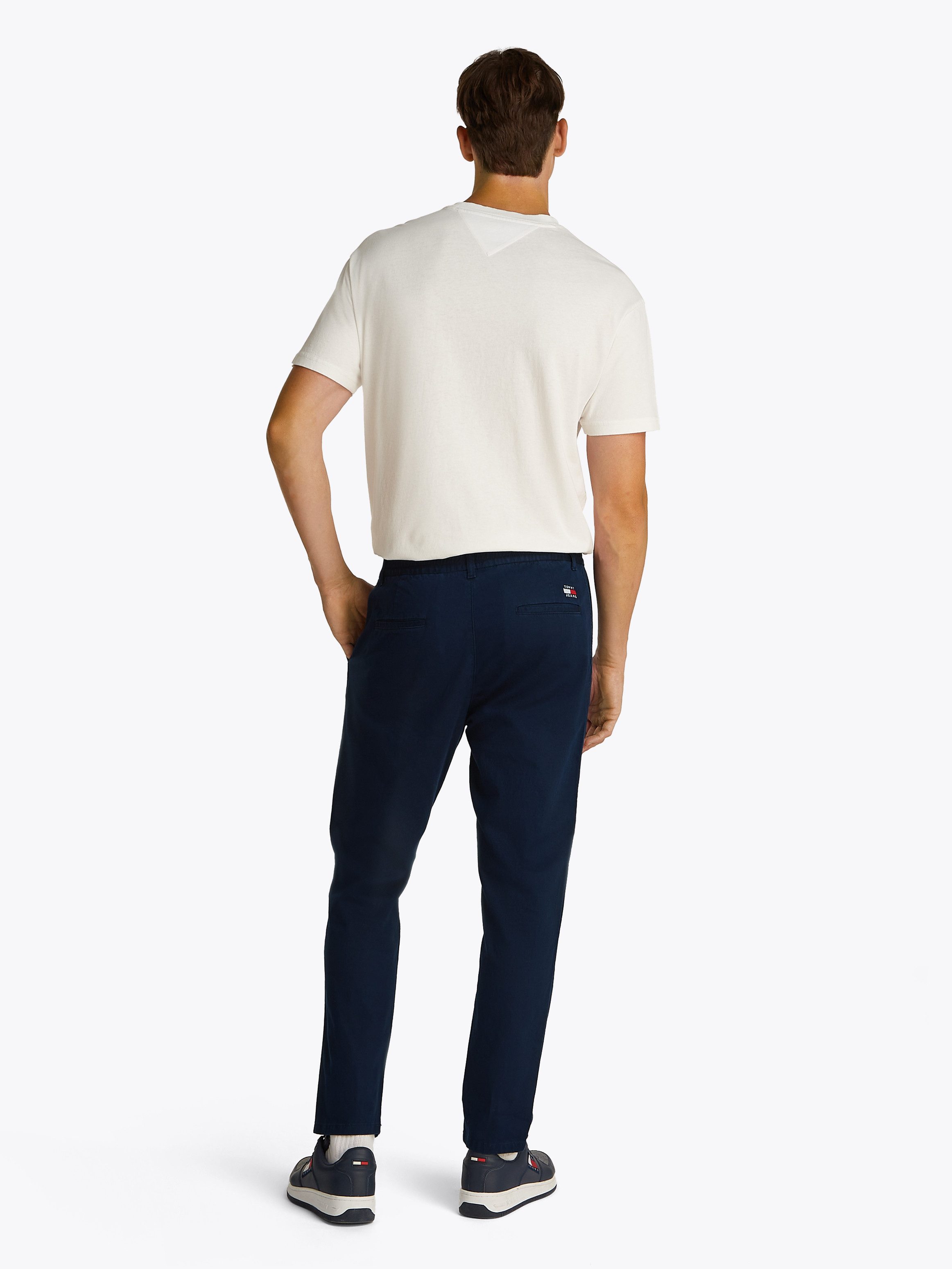 TOMMY JEANS Five-pocketsbroek TJM ISAAC HEMP BLEND PANT