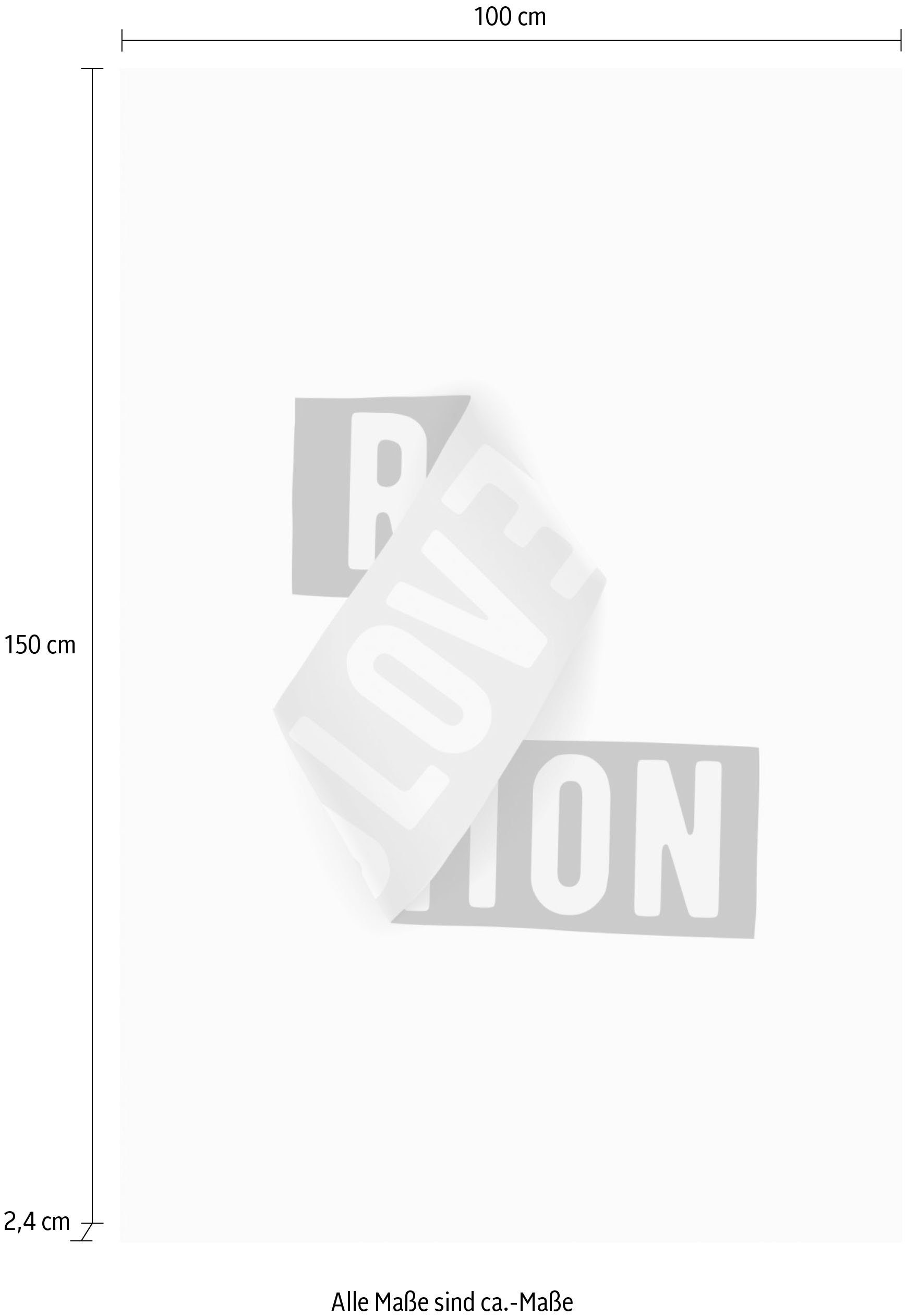 queence Artprint op acrylglas Revolution Fine Art-print in galeriekwaliteit