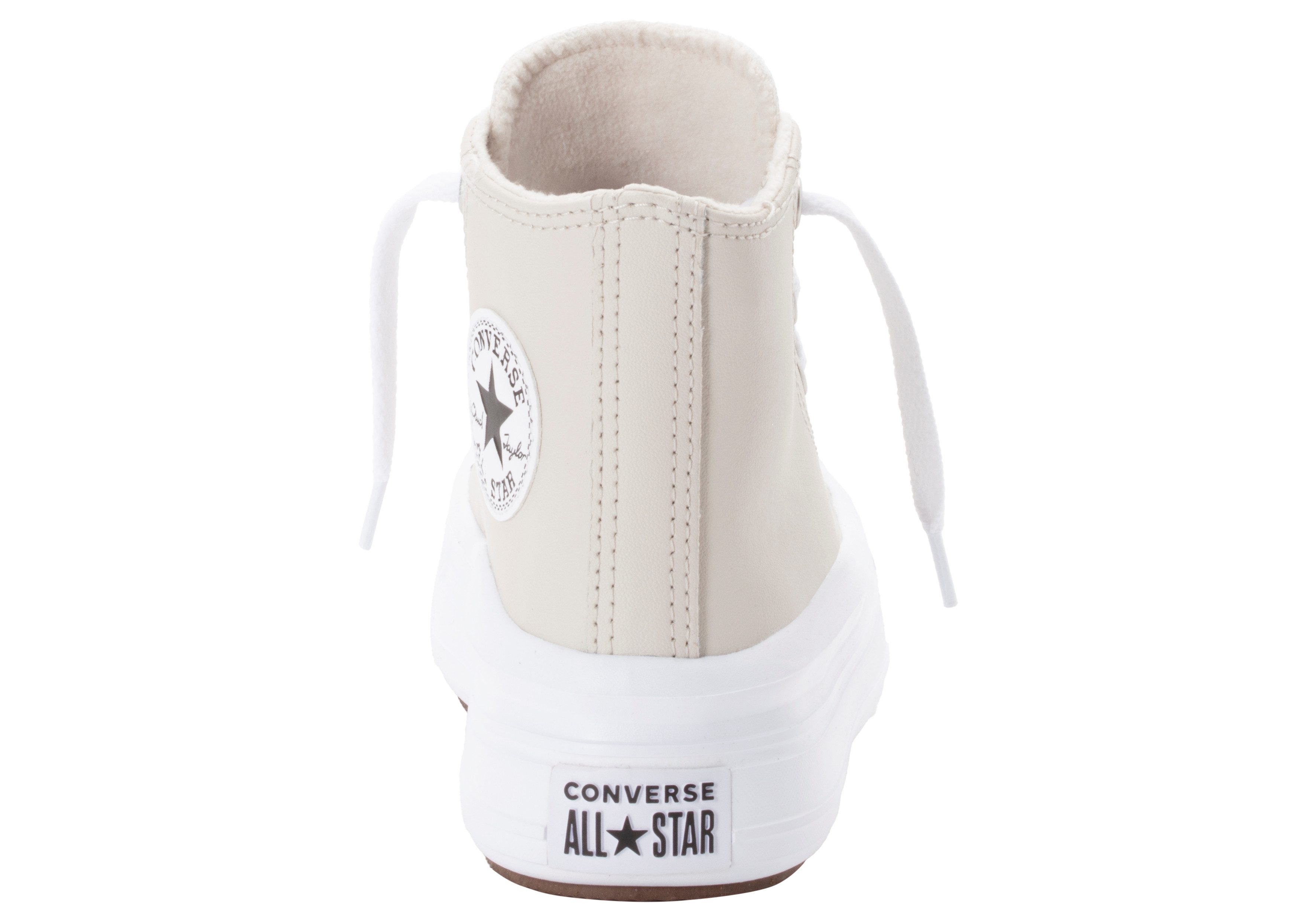 Converse Sneakers CHUCK TAYLOR ALL STAR MOVE PLATFORM COATED LEATHER