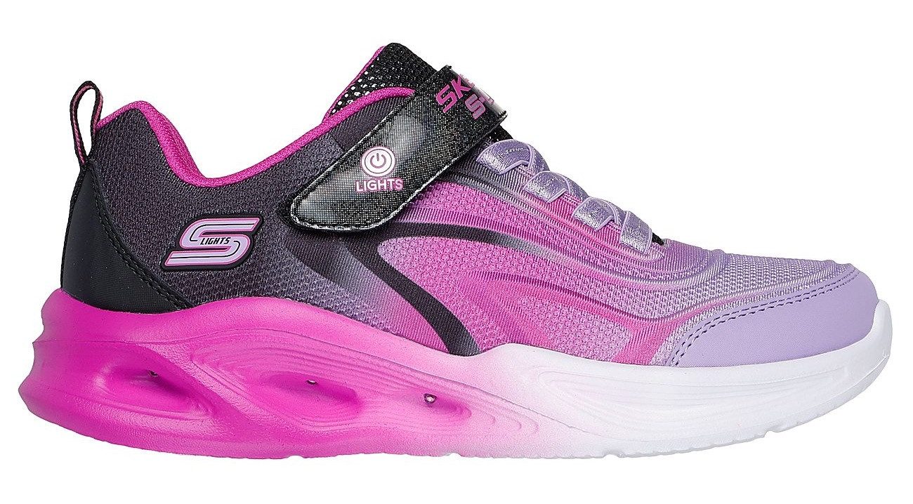 Skechers Sneakers SKECHERS SOLA GLOW Vrijetijdsschoen met klittenbandsluiting, maat sjabloon te downloaden