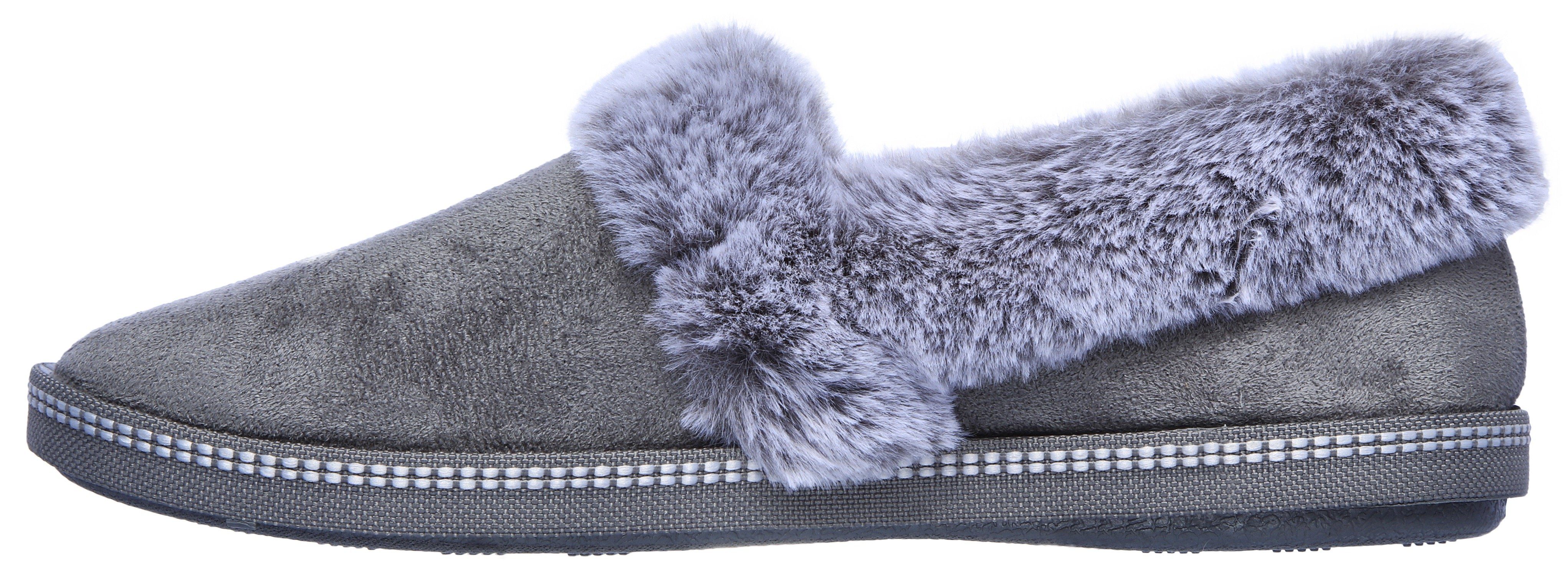 Skechers Pantoffels COZY CAMPFIRE TEAM TOAST Huisschoen met memory foam-inrichting