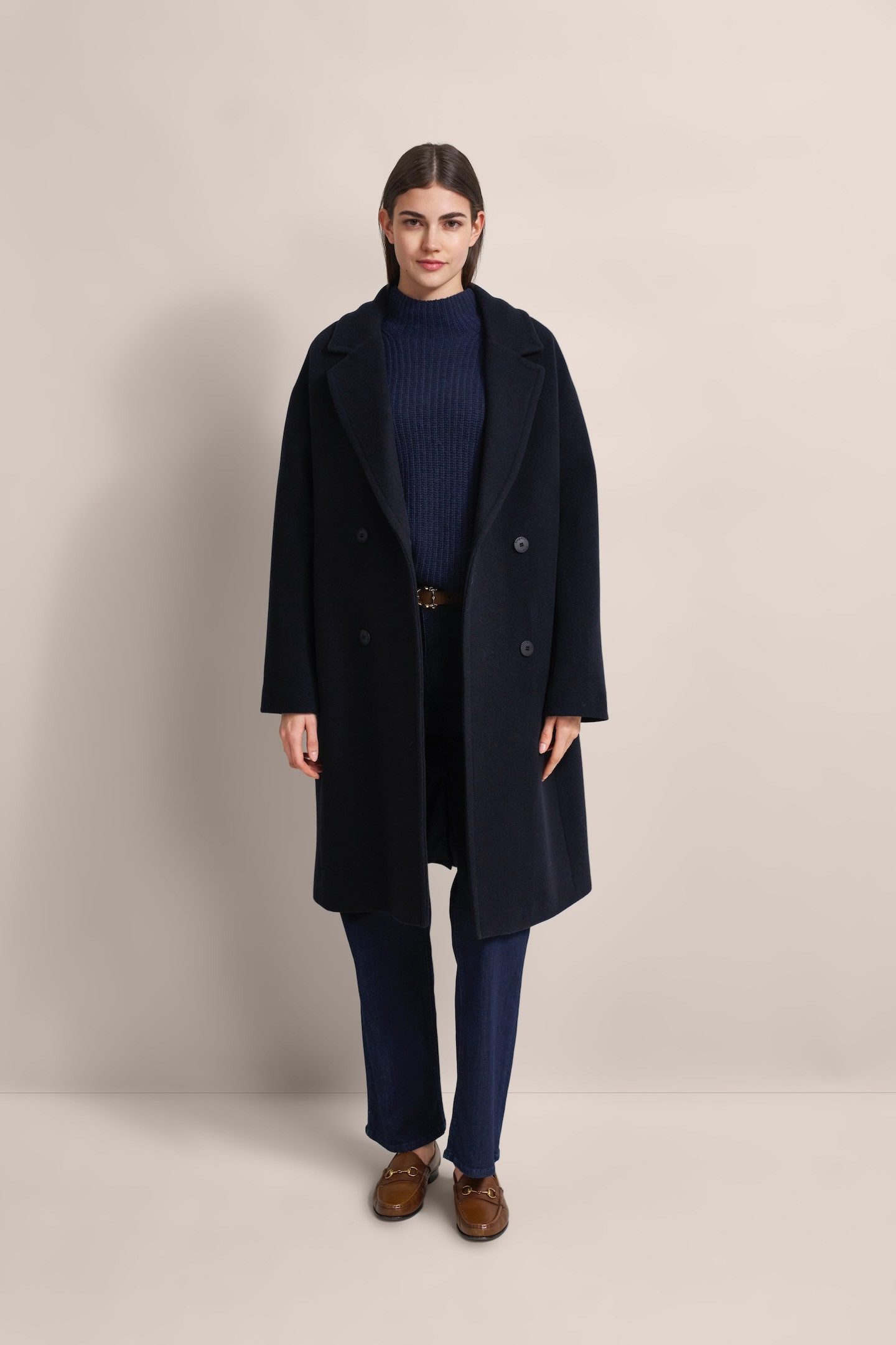 Bugatti Korte jas in oversized-look