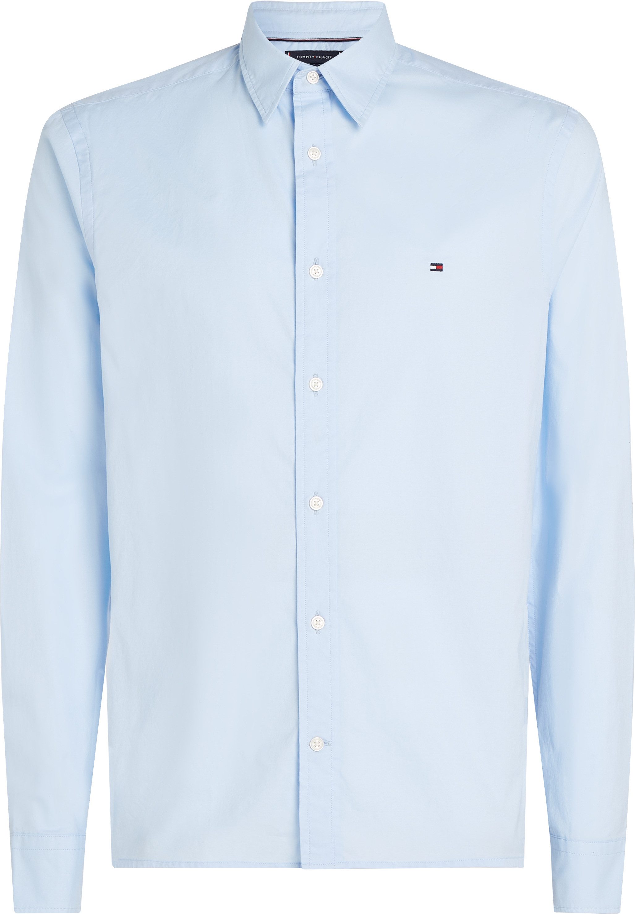 Tommy Hilfiger Businessoverhemd FLEX POPLIN KENT COLLAR SF SHIRT