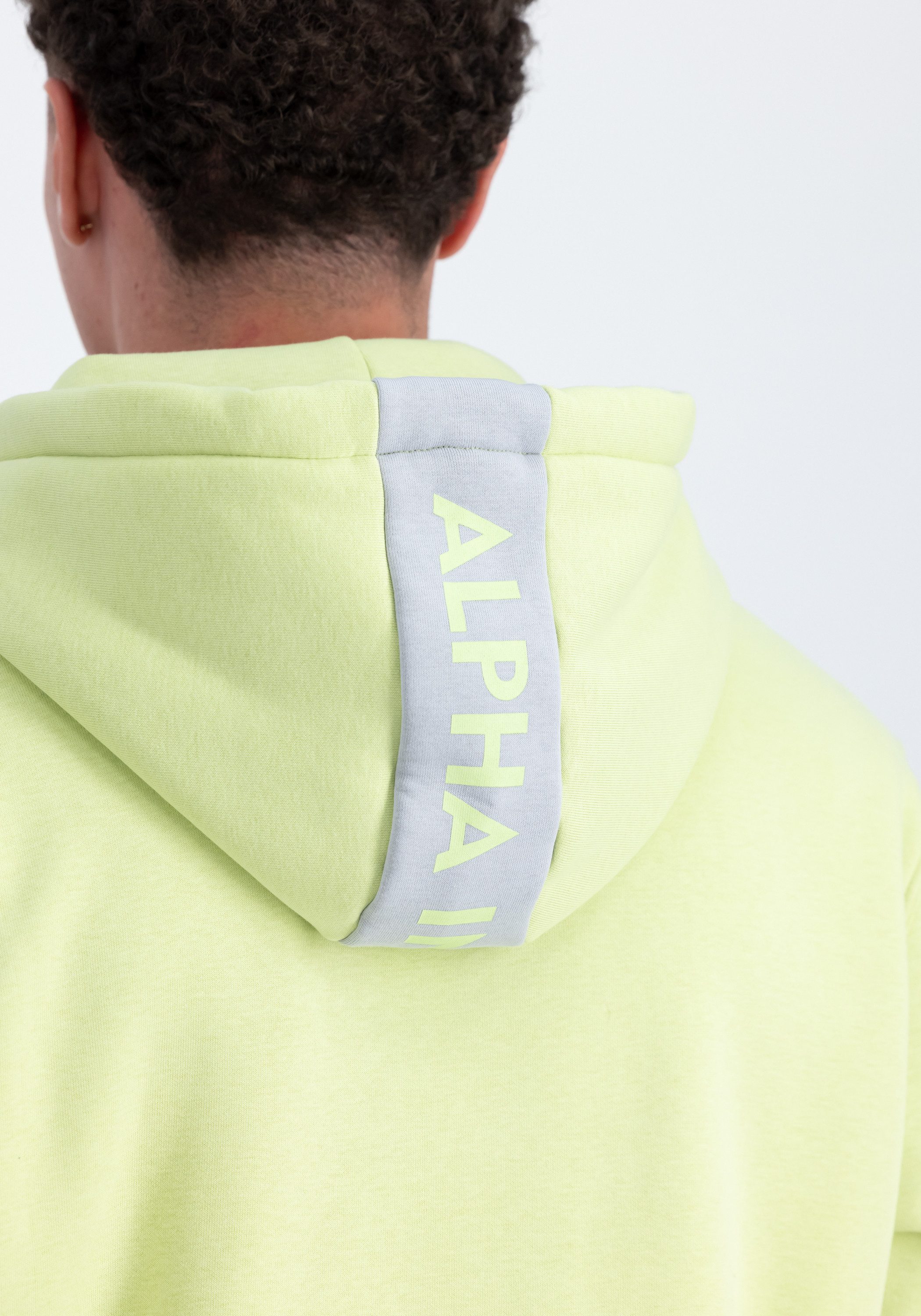 Alpha Industries Hoodie Alpha Industries Men - Hoodies Red Stripe Hoodie