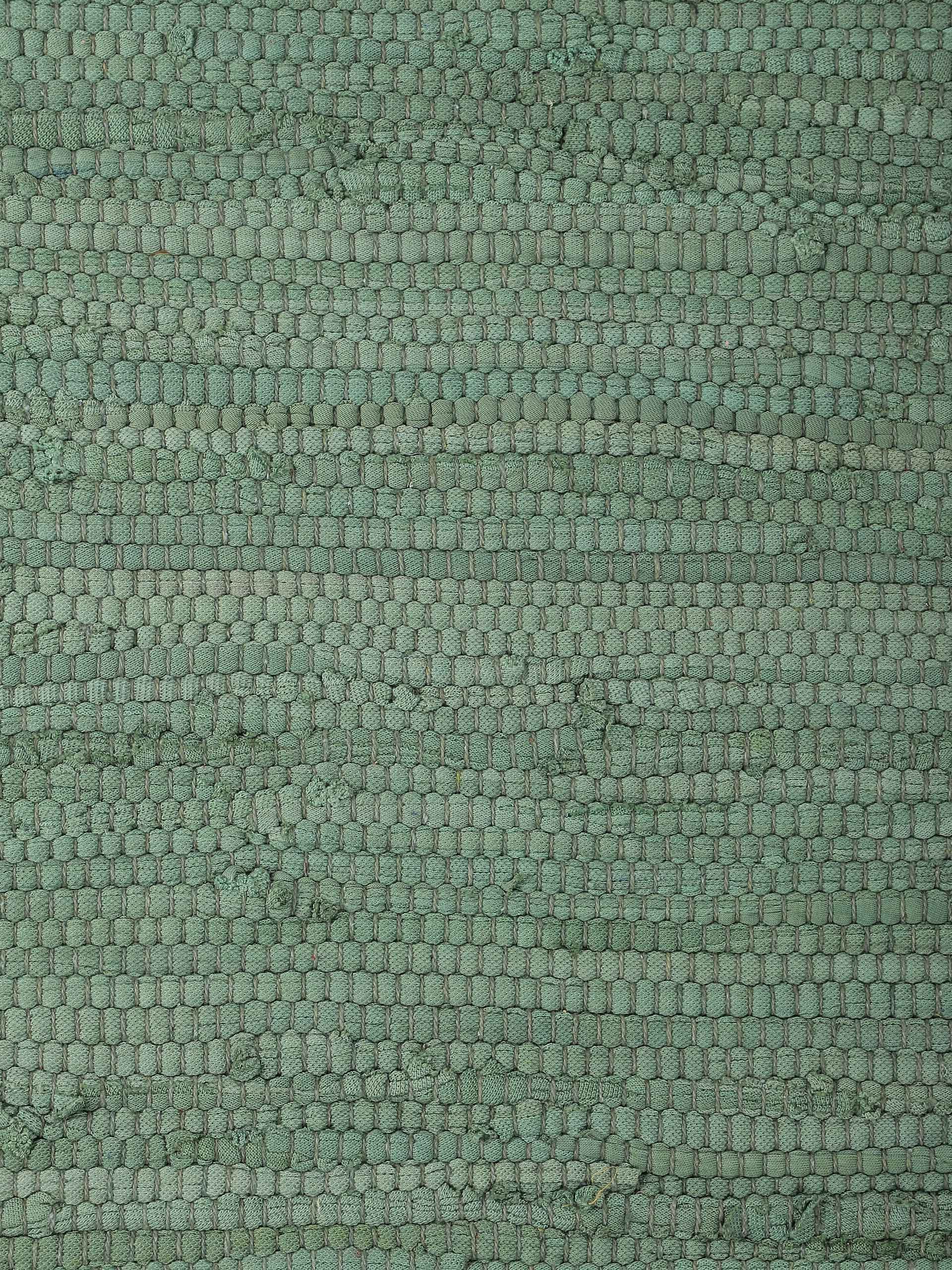 carpetfine Vloerkleed Kelim Chindi uni Tweezijdig te gebruiken kleed, puur katoen, met de hand geweven, unikleuren, met franje