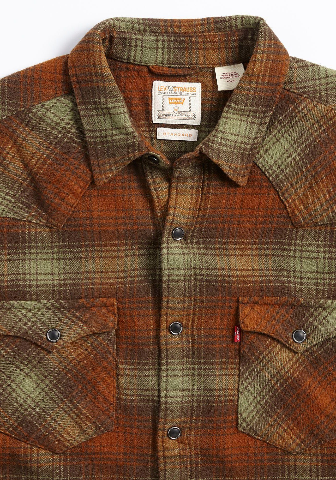 Levi's® Flanellen overhemd BARSTOW WESTERN STANDARD in verschillende ruitdessins