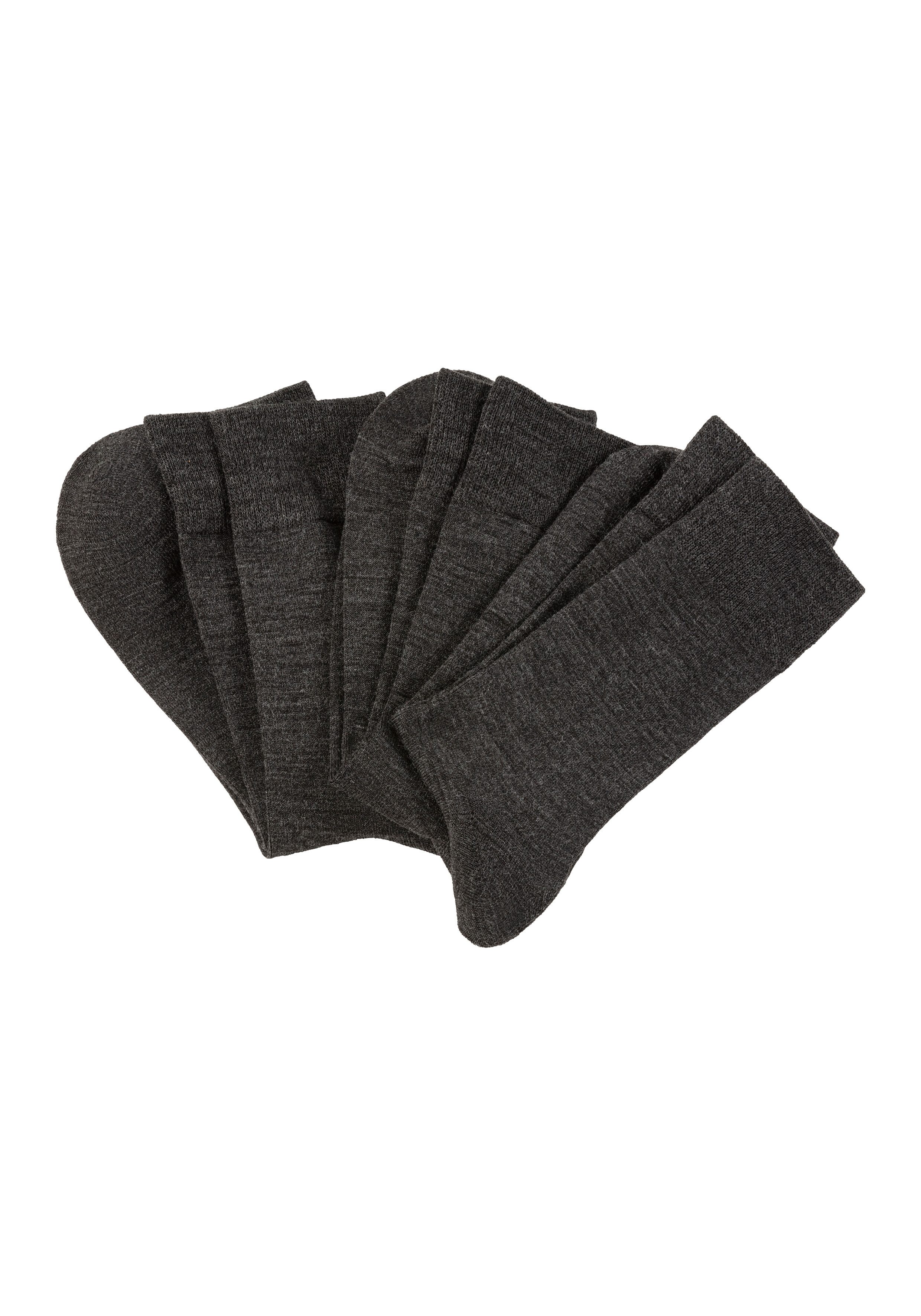 Apollo Basic sokken Unisex met borduursel en zachte merinowol (Set van 3)