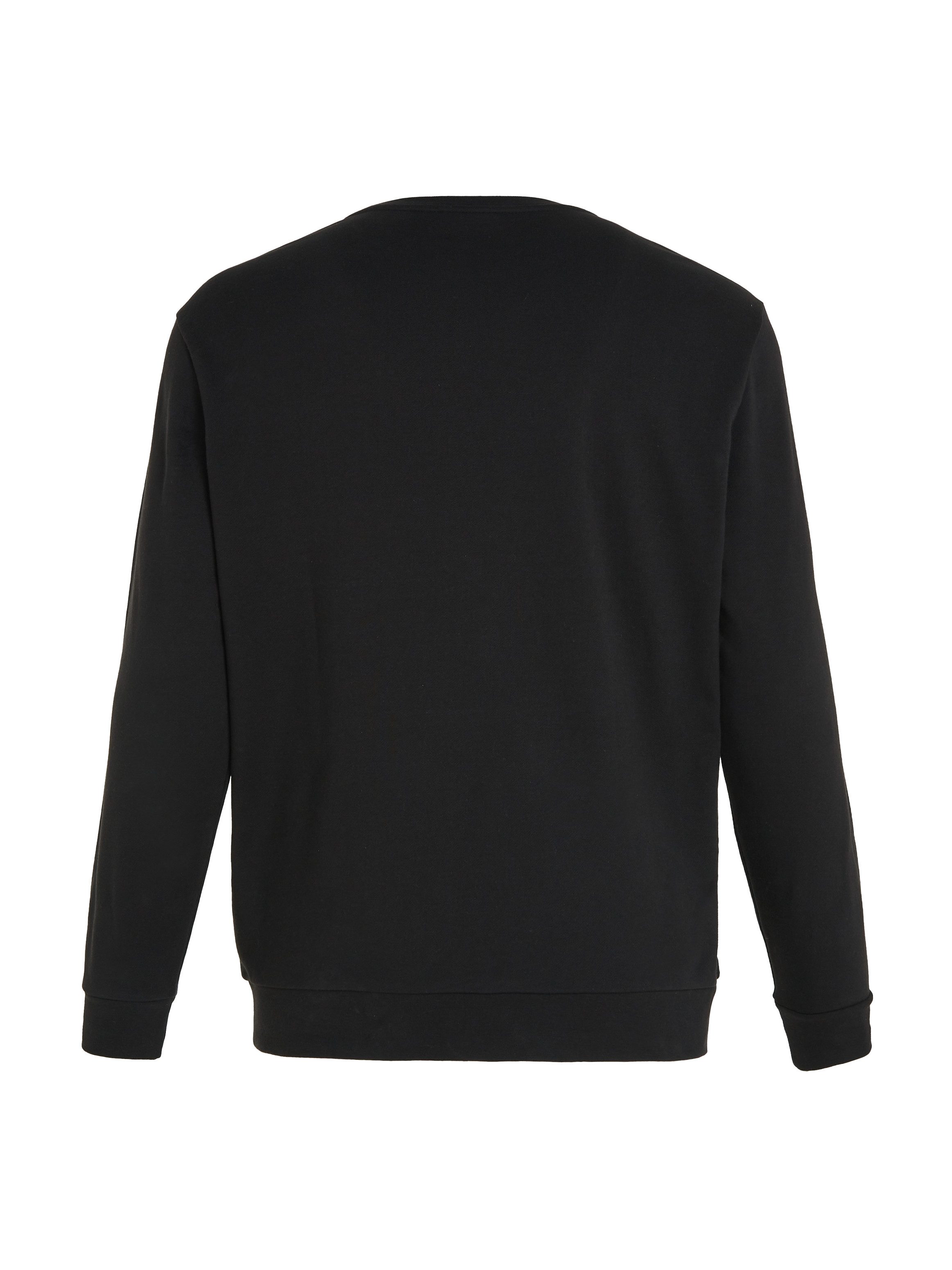 Calvin Klein Sweatshirt BT_OFF PLACEMENT LOGO SWEATSHIRT in grote maten met logo-opschrift