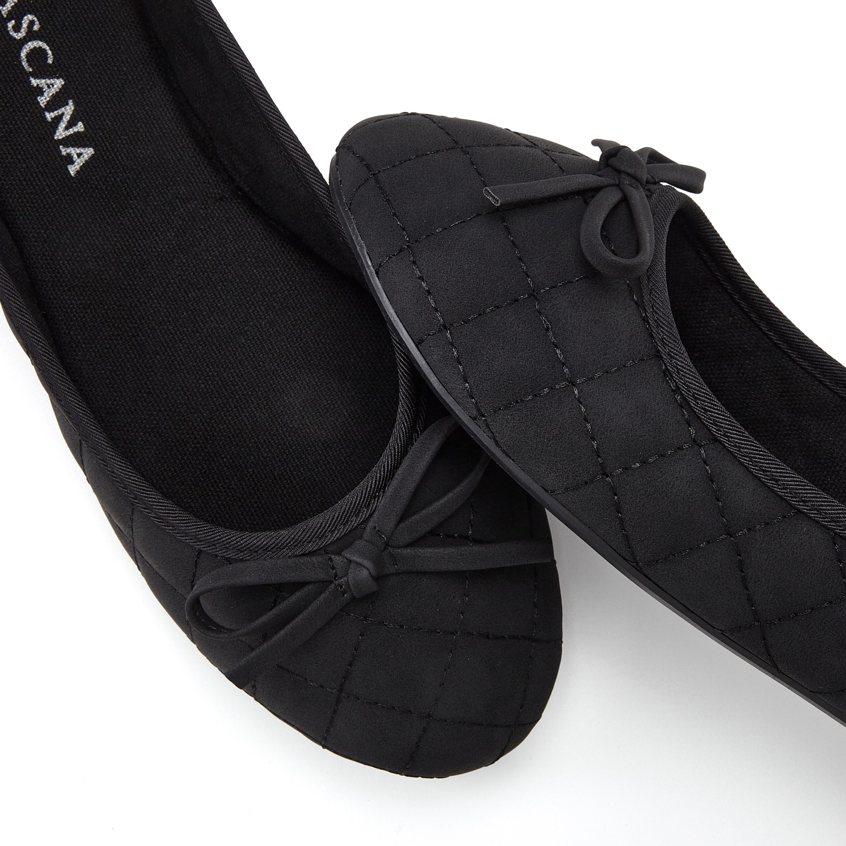 Lascana Ballerina's Slipper, instapschoen met strikapplicatie vegan