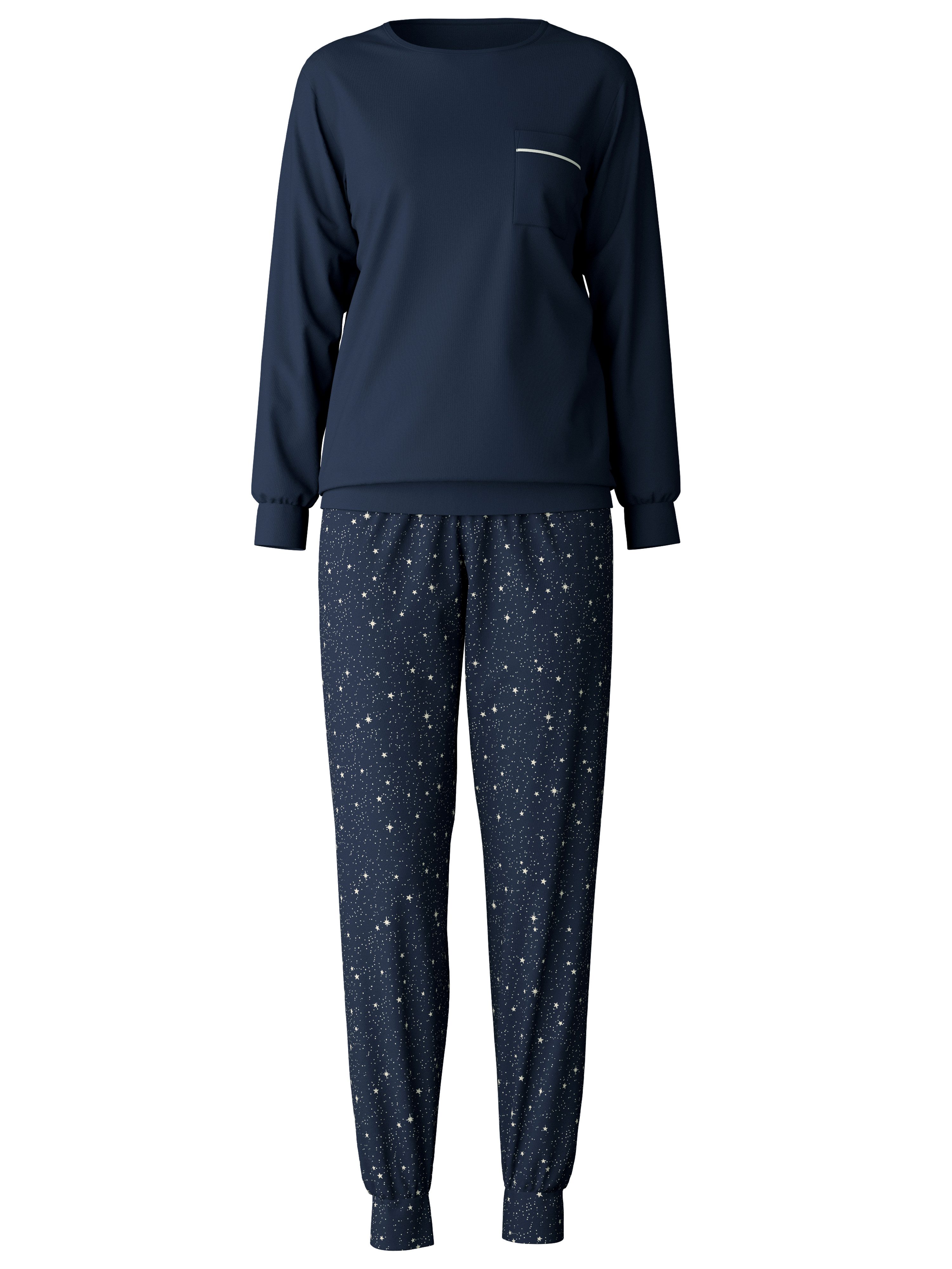 CALIDA Pyjama Sweet Dreams met casual-loose pasvorm (2-delig)