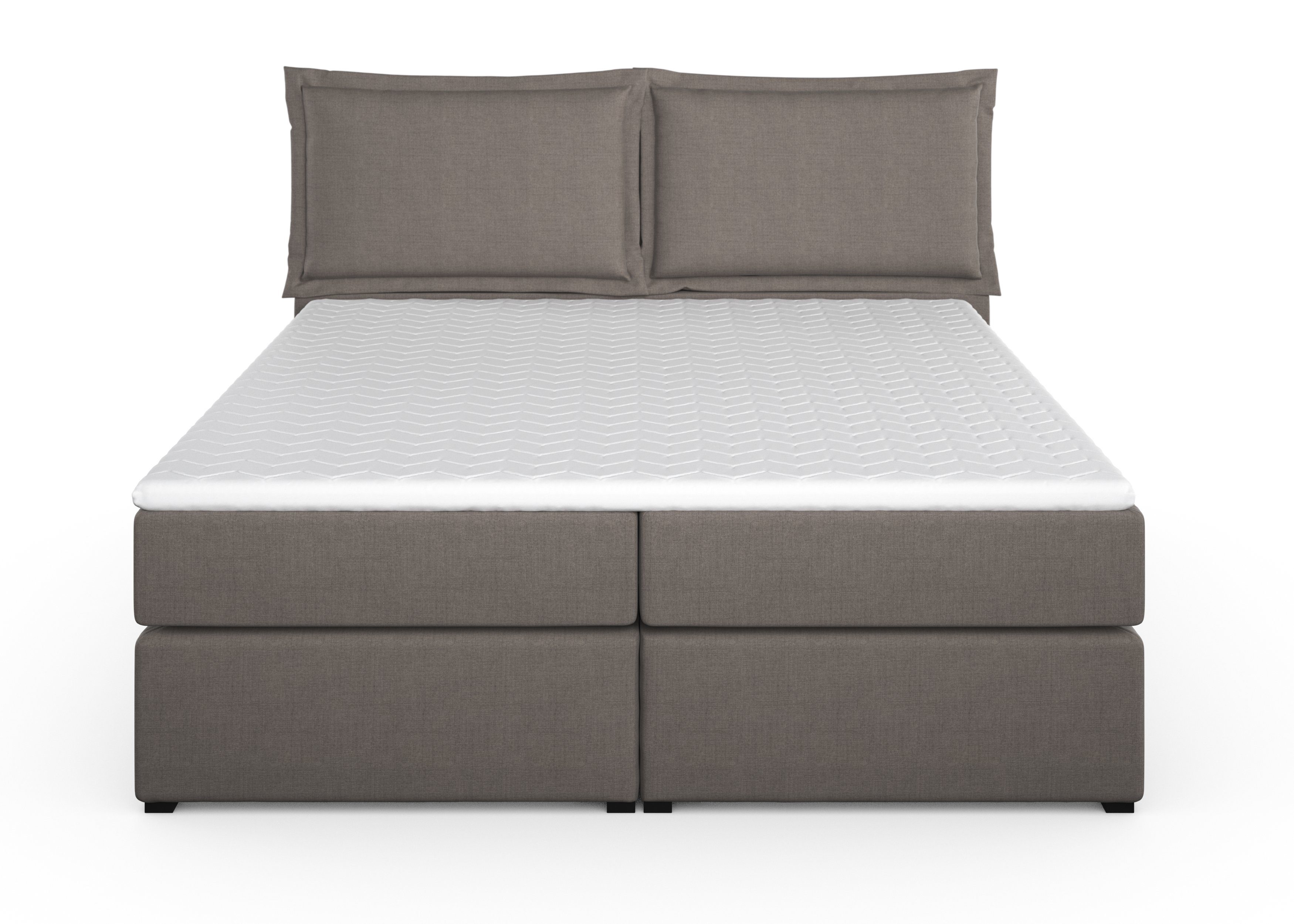 Home affaire Boxspring Lysann 5-voudig verstelbaar hoofdbord, in 4 breedten, 3 matrassoorten