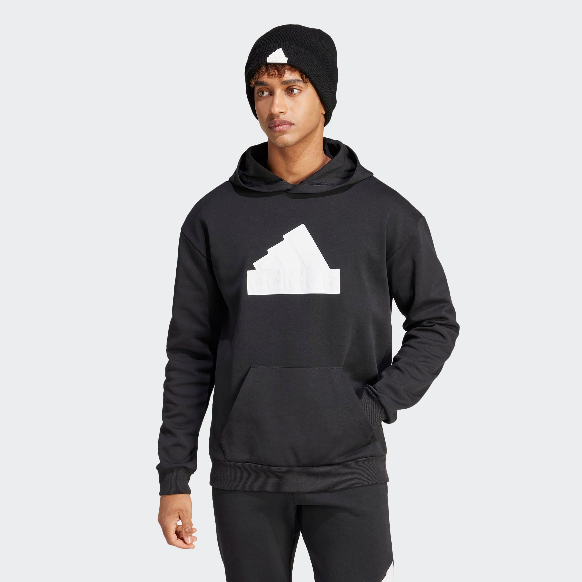 adidas Sportswear Hoodie M FI BOS HD heren hoodies maat XXL zwart