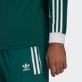 adidas originals shirt met lange mouwen adicolor classics 3-stripes longsleeve groen