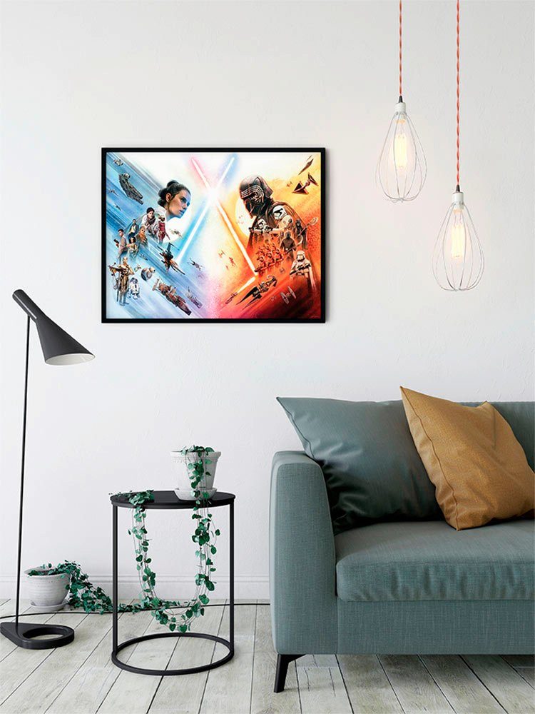 Komar Wanddecoratie Star Wars Film poster Wanddecoratie voor de kinderkamer - zonder lijst (1 stuk)
