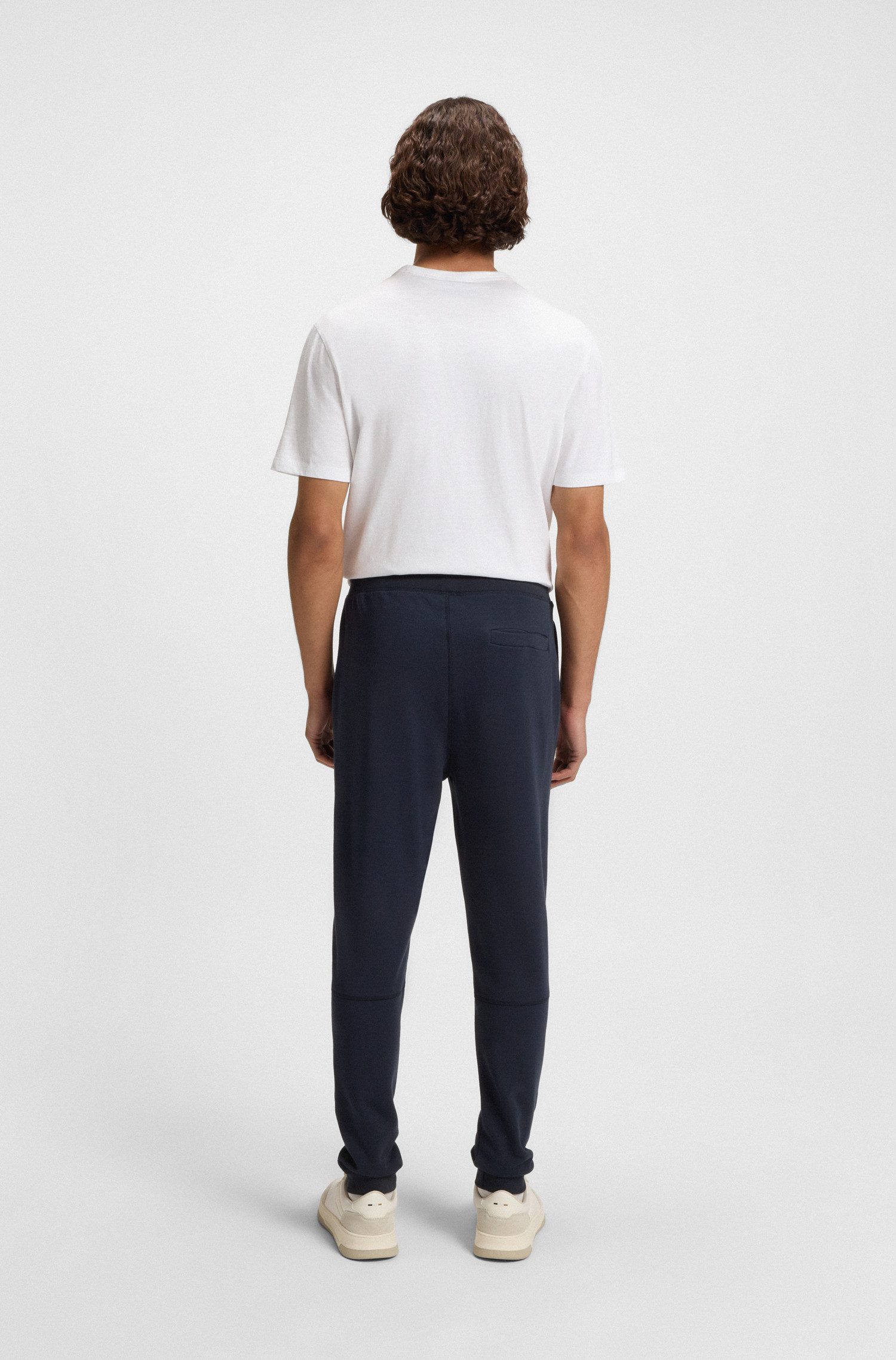 Boss Orange Sweatbroek Sestart met harmonieus logo