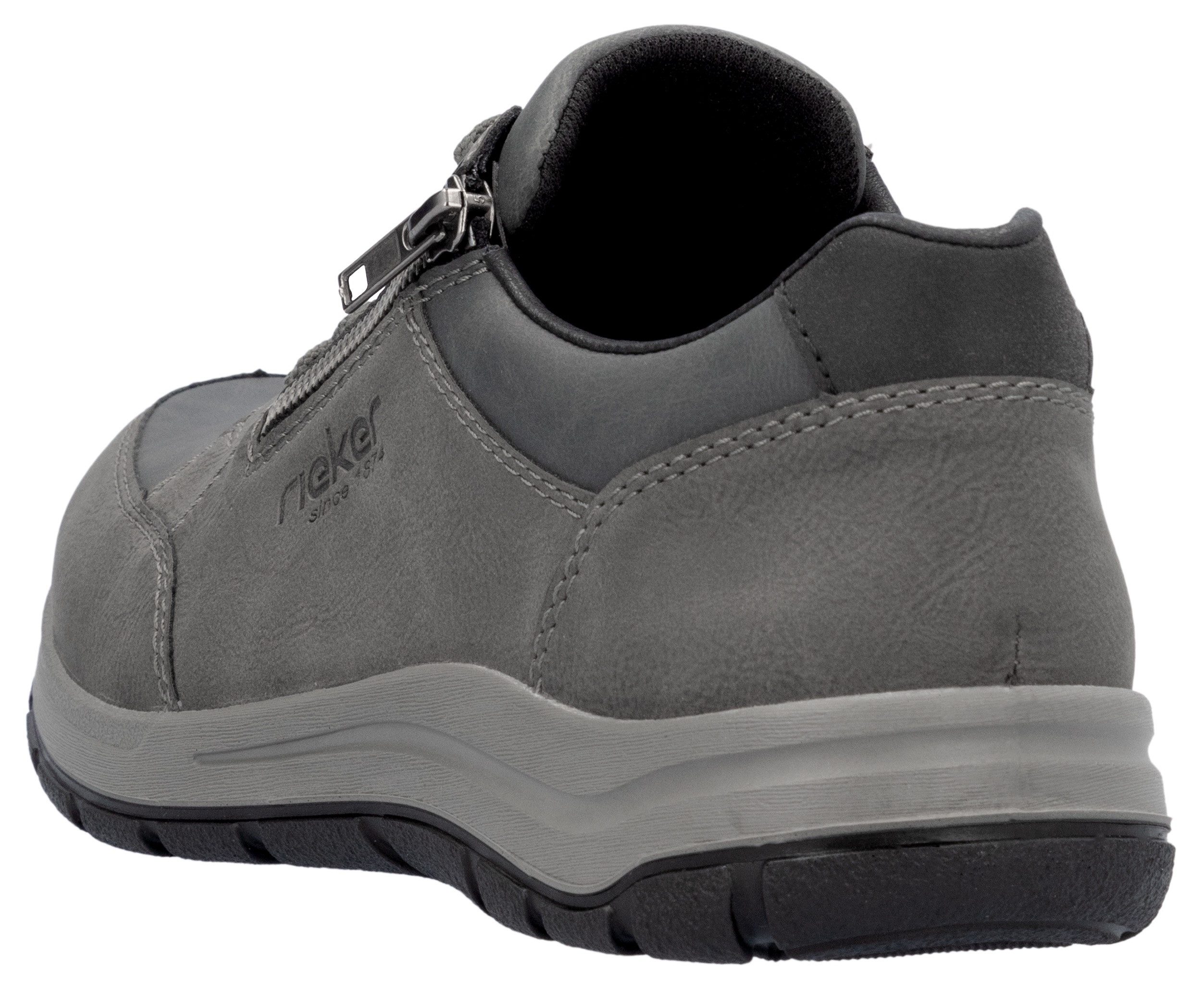 Rieker Sneakers , vrijetijdsschoen, halfschoen, veterschoen met gepolsterde schacht