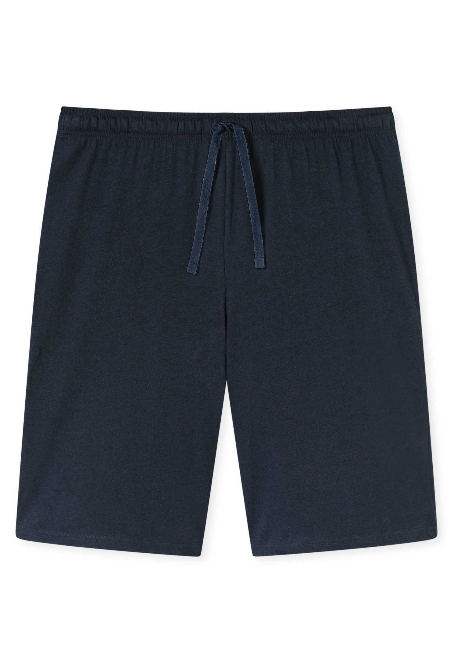 Schiesser Shortama Casual Nightwear Shorts in uni met bindband aan de tailleband (2-delig)