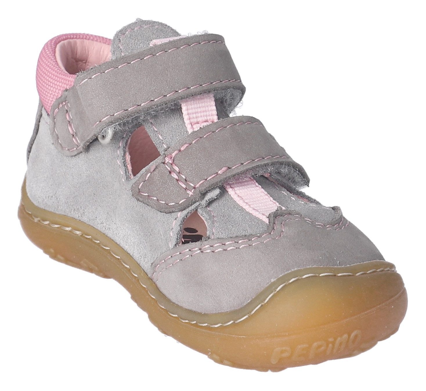PEPINO by RICOSTA Babyschoentjes Ebi WMS: gemiddeld , klittenbandschoen, leren binnenzool, maat sjabloon te downloaden