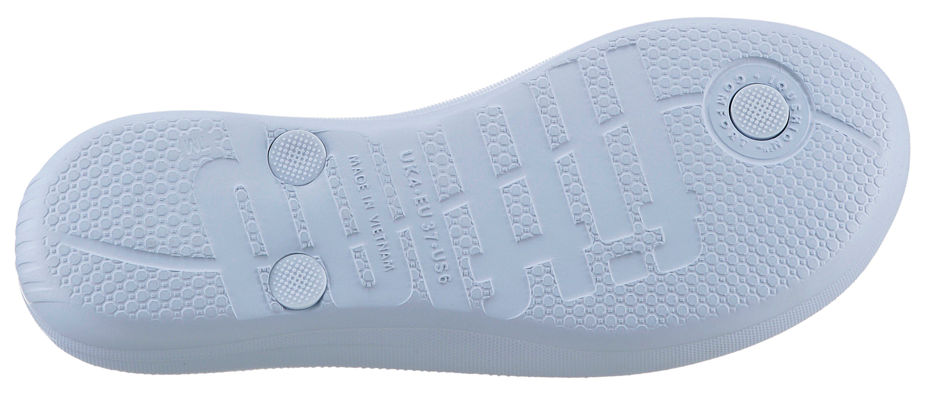 Fitflop Teenslippers IQUSHION OMBRE SPARKLE zomerschoen, slippers, poolslides met zachte tussenstuk voor de tenen