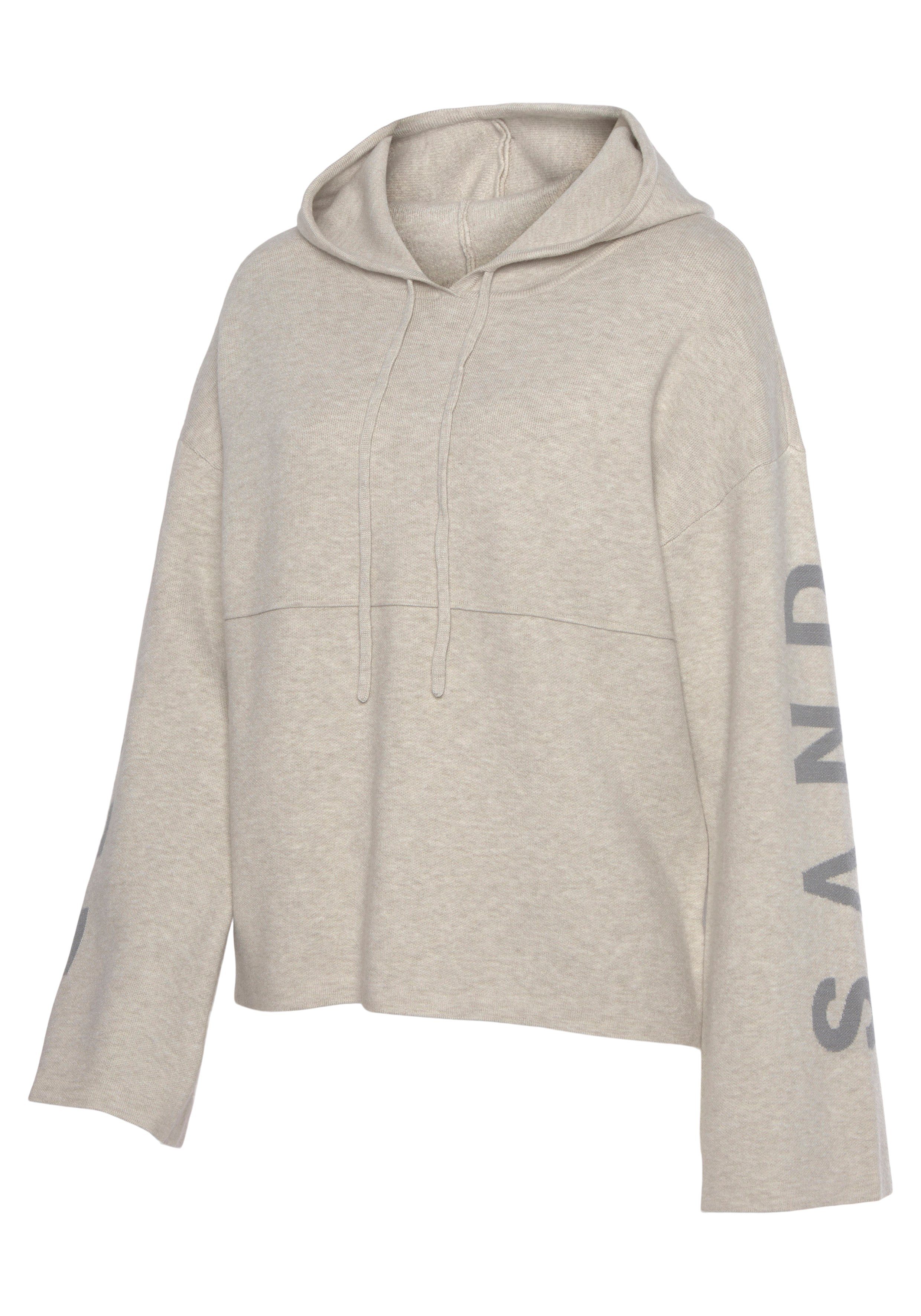 Elbsand Hoodie met geborduurd logo loungewear