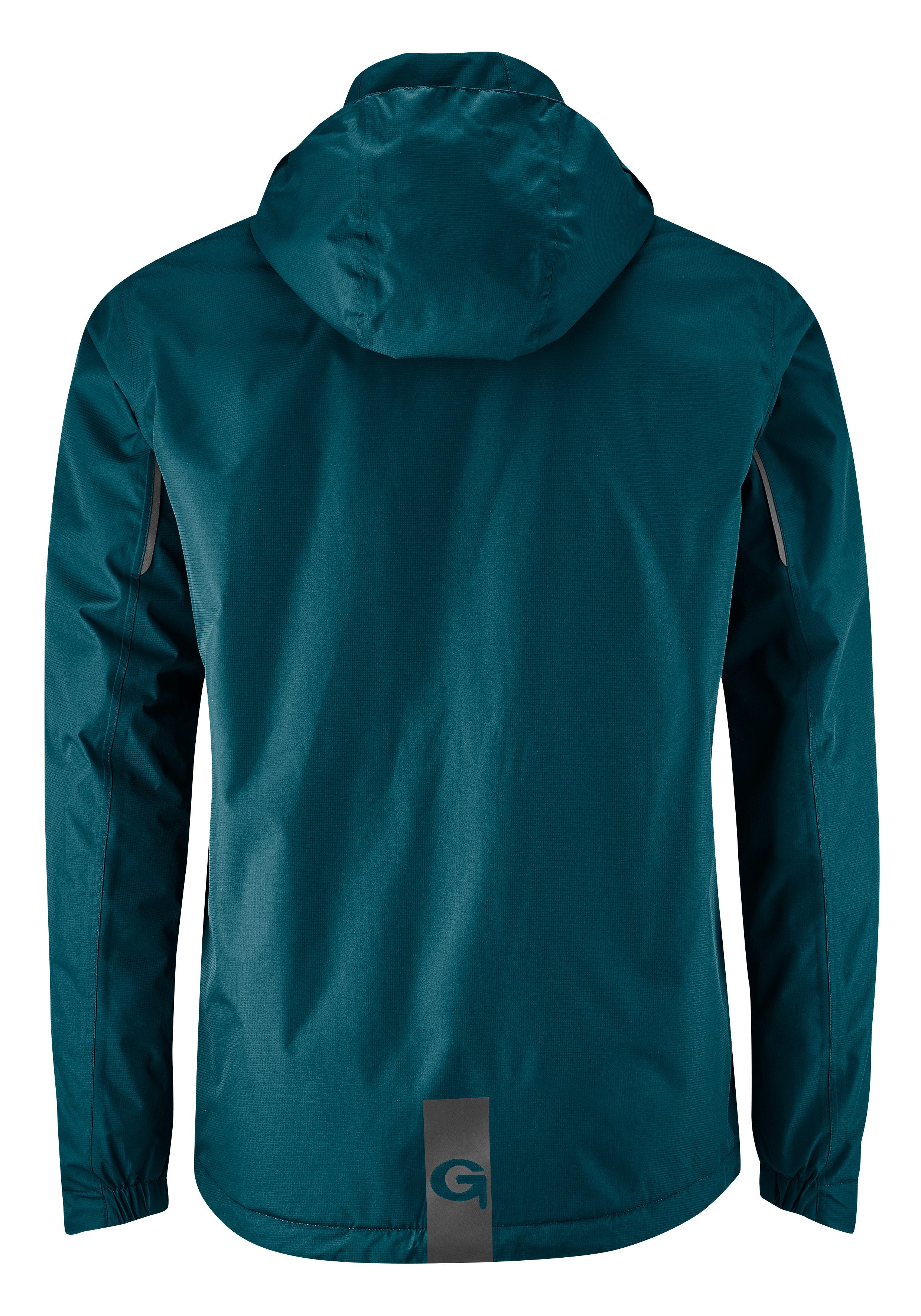 Gonso Fietsjack Save Jacket Therm M Herenregenjack wind- en waterdicht, fietsjack met capuchon