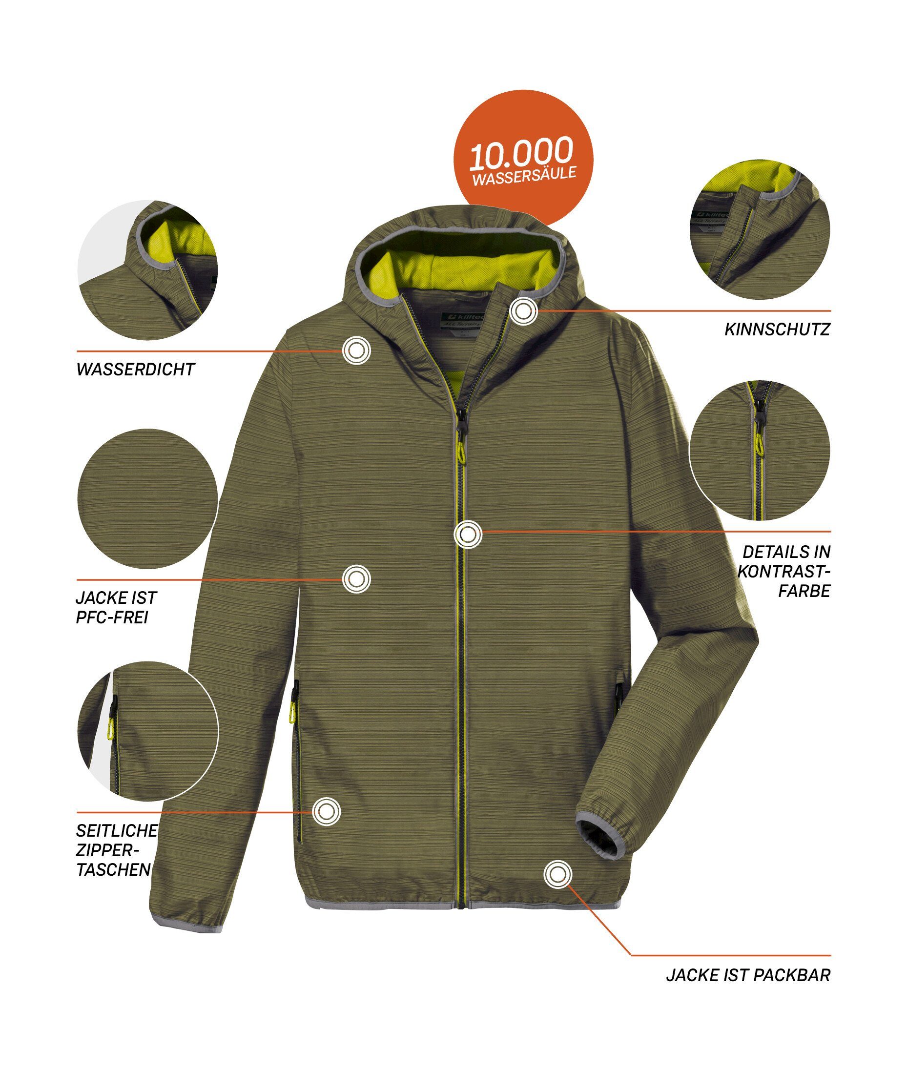 Killtec Outdoorjack KOS 4 MN JCKT