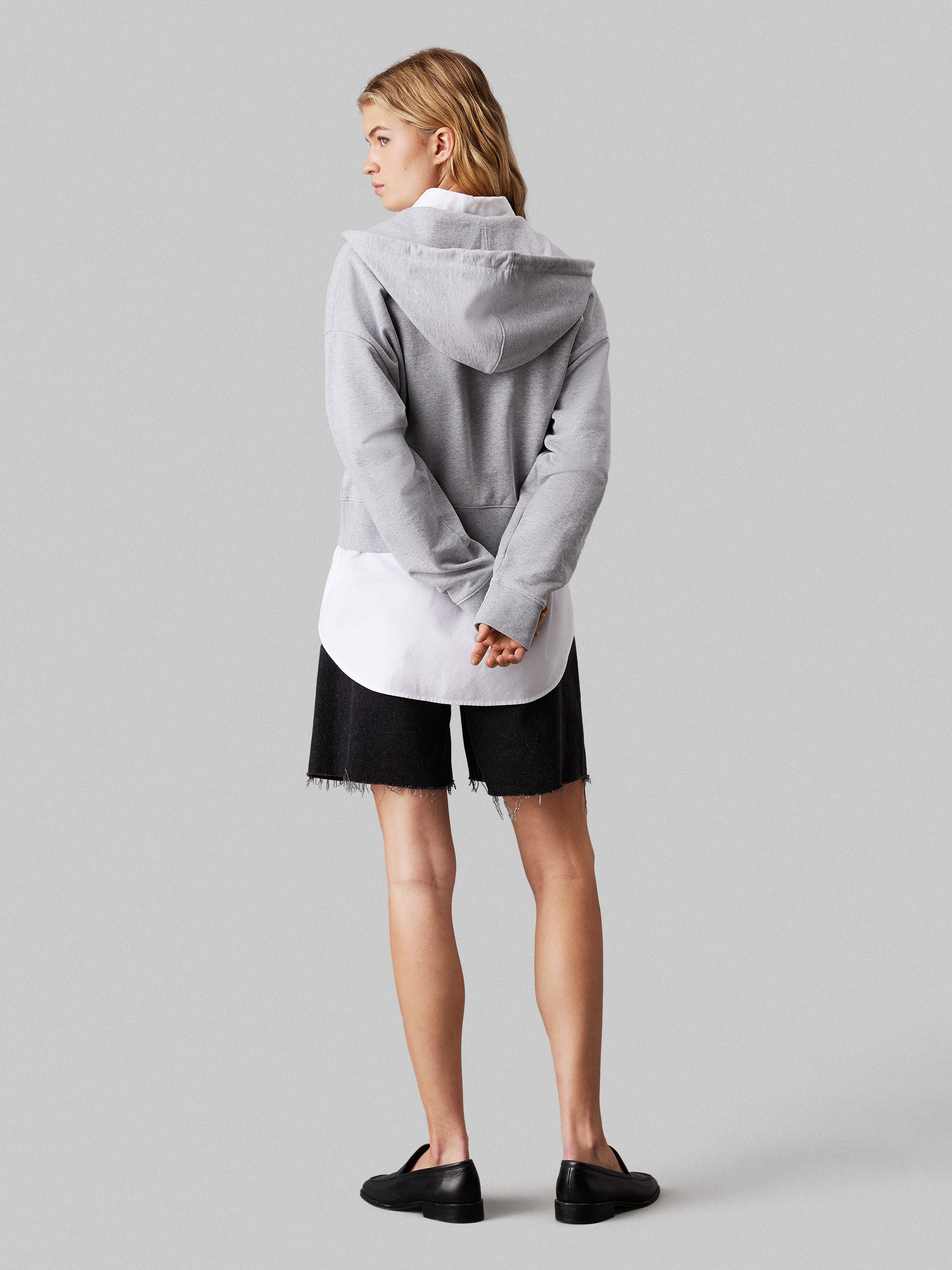 Calvin Klein Sweatvest MNLG FRNCH TRRY FZ B