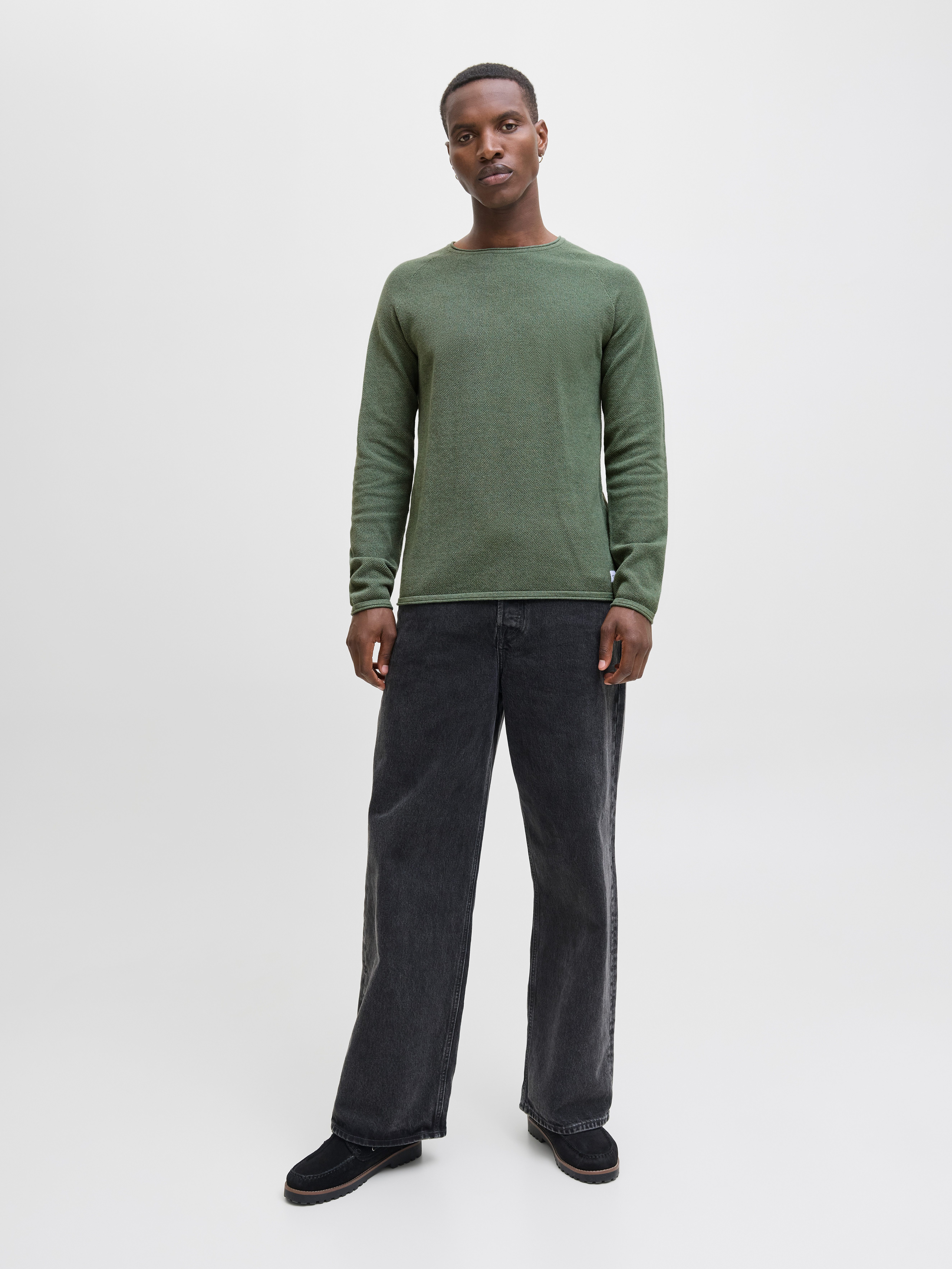 Jack & Jones Trui met ronde hals JJEHILL KNIT CREW NECK NOOS