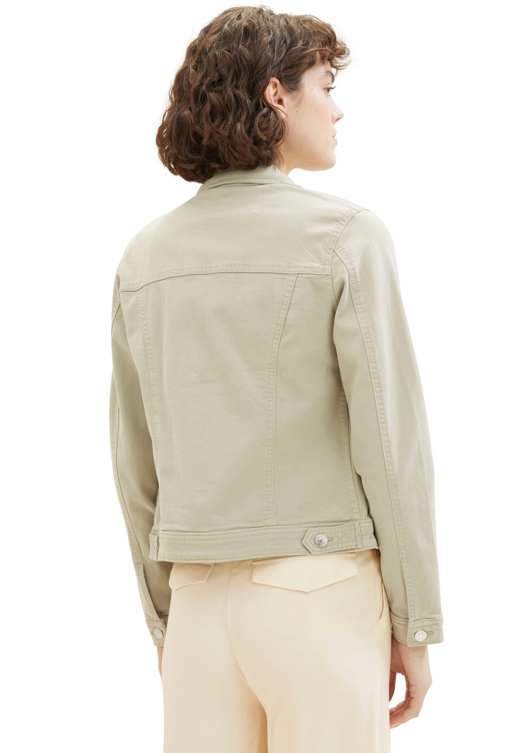 Tom Tailor Jeansjack met stijlvolle borstzakken