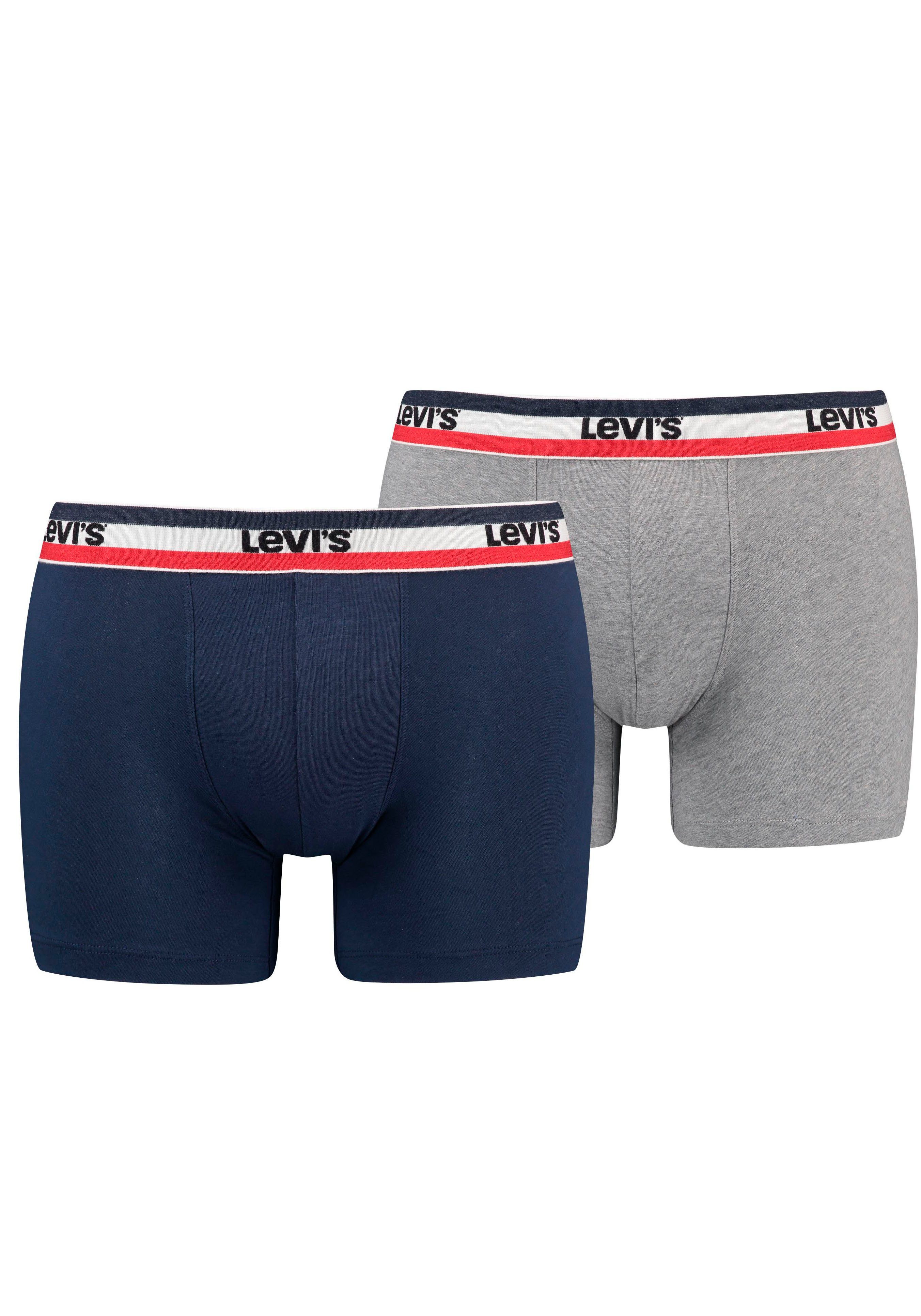 Levi's® Boxershort met brede logoband (Set van 2)