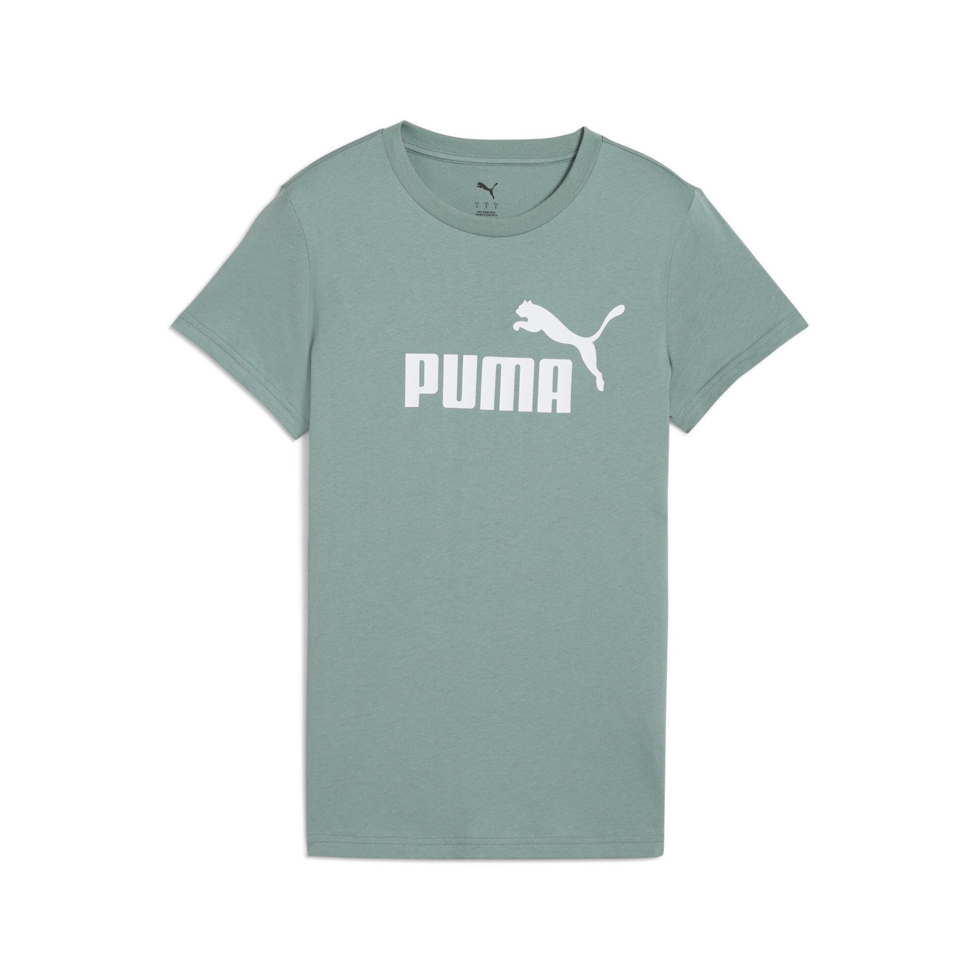 PUMA T-shirt ESS NO. 1 LOGO TEE (S) dames tops maat XL groen
