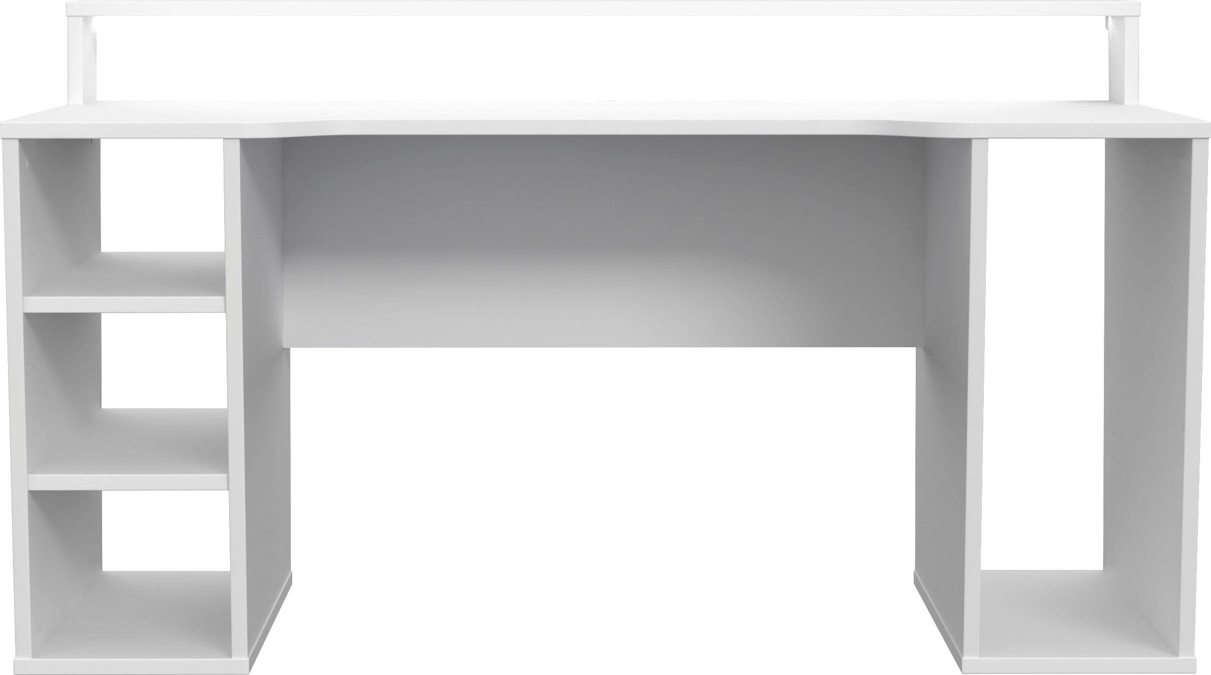 FORTE Gamingtafel Tezaur optioneel met rgb-verlichting bureaus wit